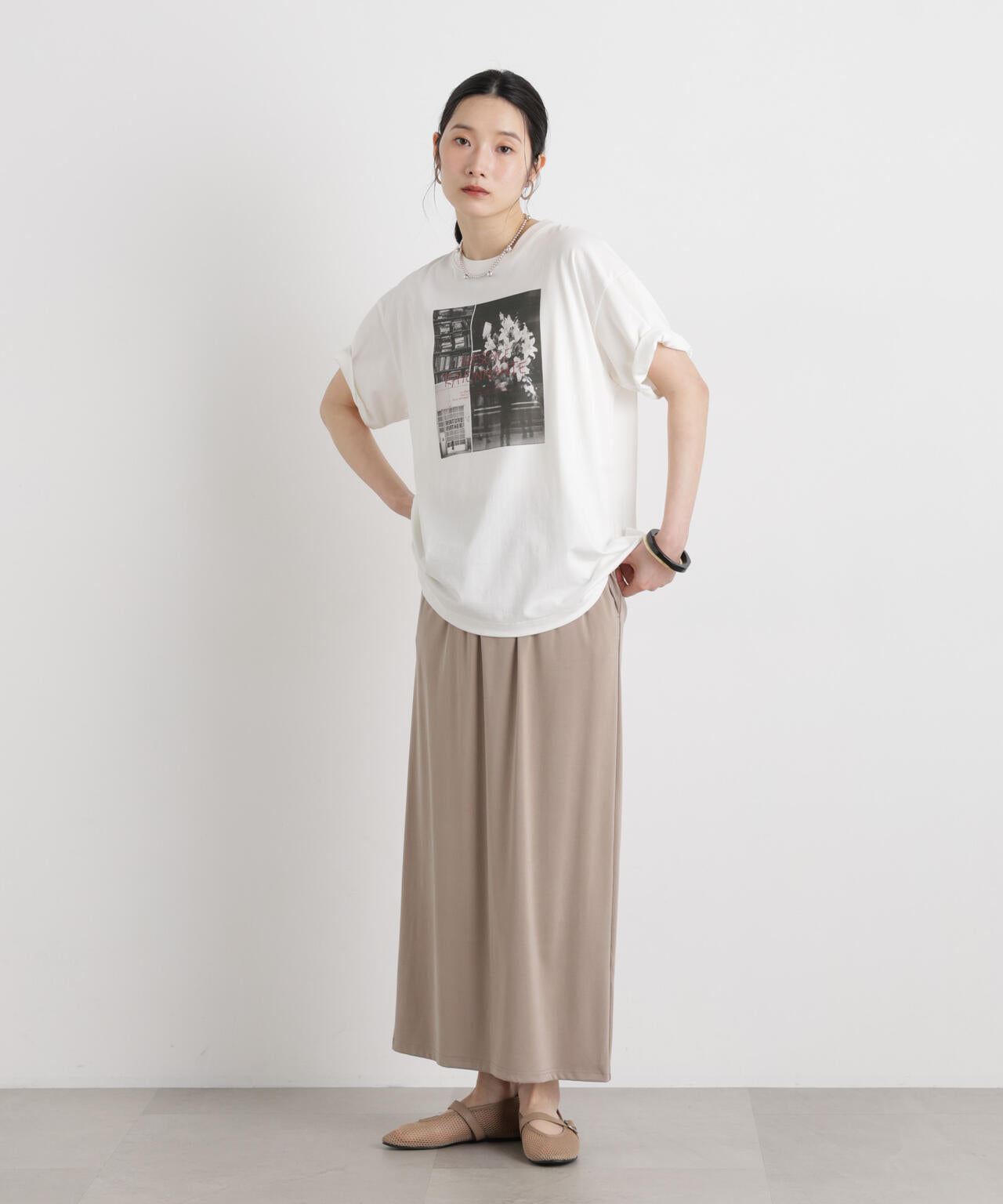 MINERALTEX(TM)フォトプリントTシャツ | NANO universe（ナノ