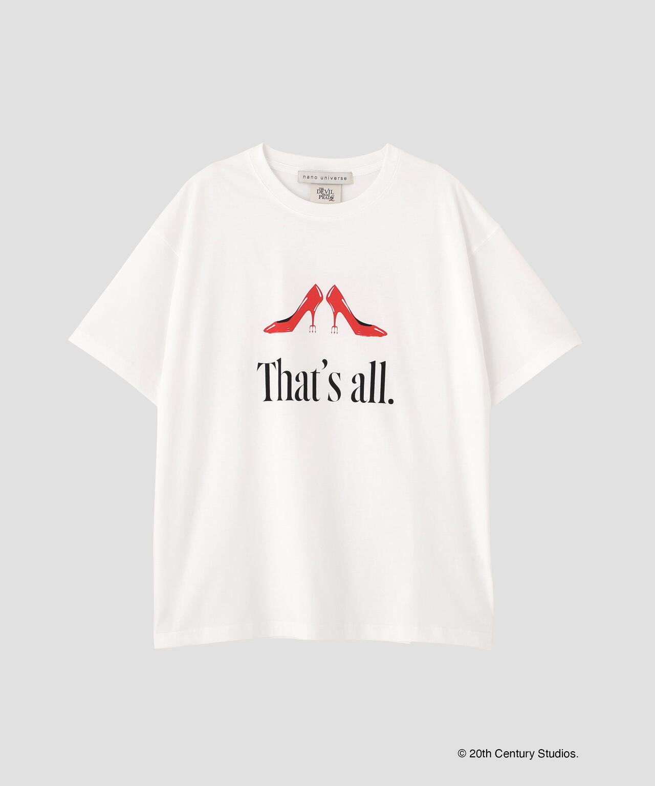 追加生産決定！『プラダを着た悪魔2』 / TシャツA | NANO universe