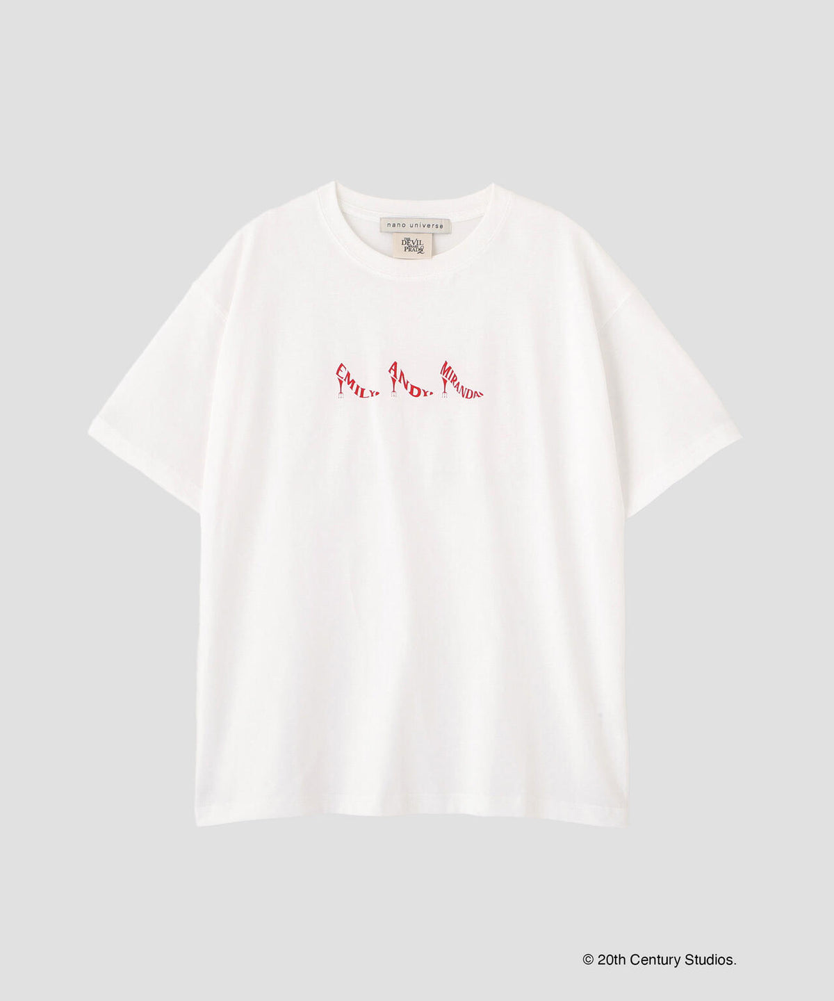 プラダを着た悪魔2』 / TシャツB | NANO universe（ナノ・ユニバース 