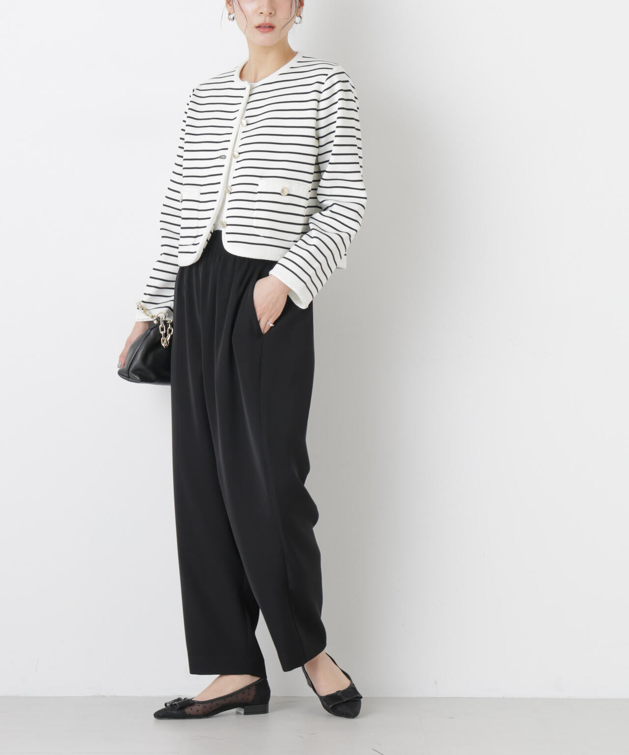 ダブルクロスイージーコクーンパンツ | NANO universe（ナノ