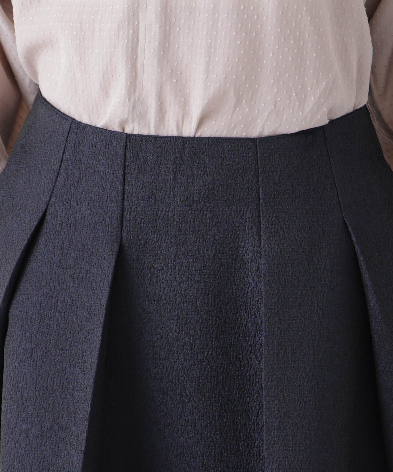 ジャガードボリュームタックスカート(セットアップ可)