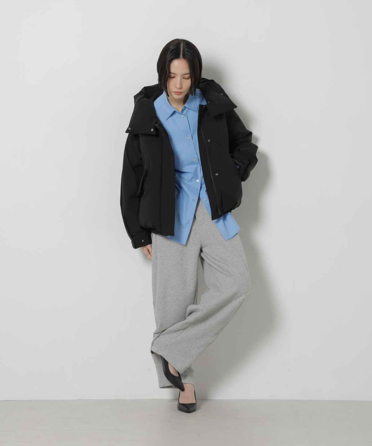 「西川ダウン(R)」ソロテックスショートダウン