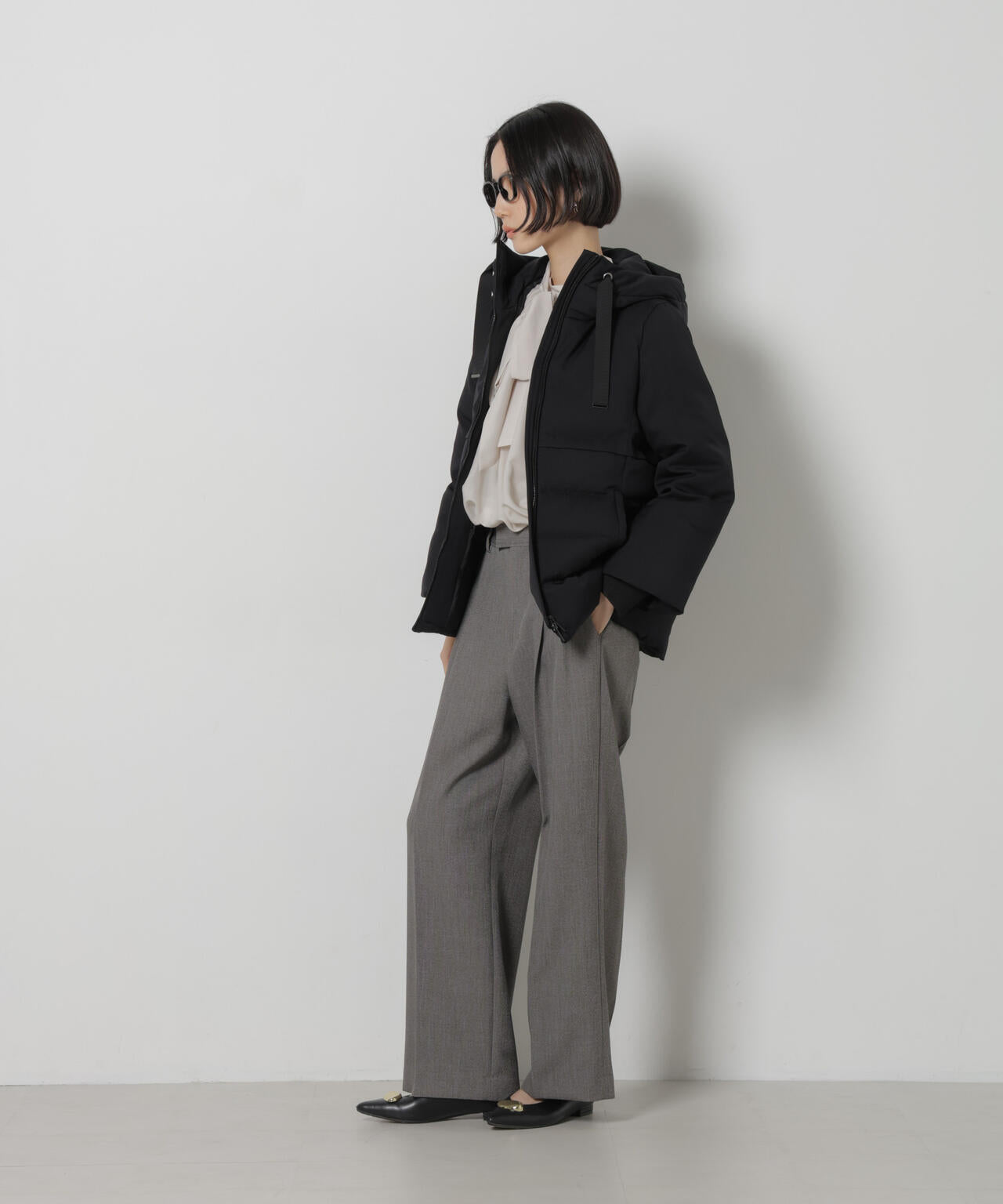 「西川ダウン(R)」サージショートダウン