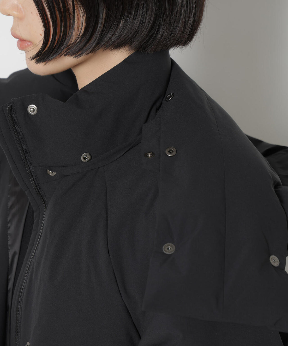 「My西川ダウン(R)」バラクラバフードロングダウン