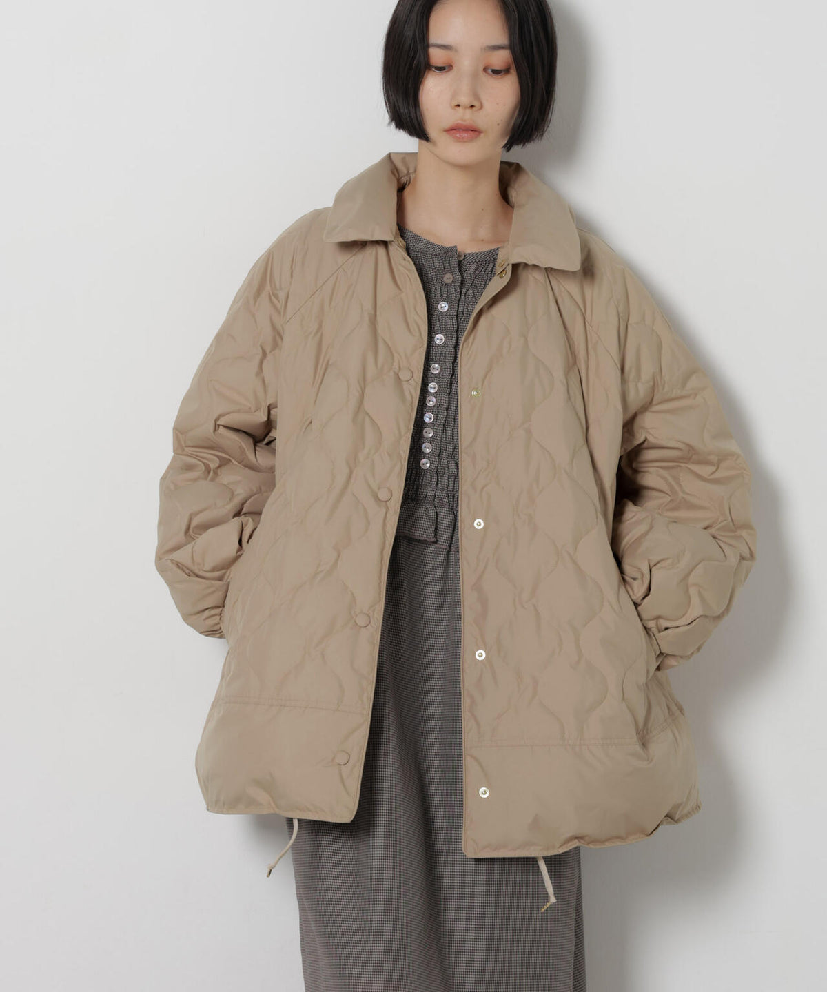 「My西川ダウン(R)」2WAYカラーキルティングダウン
