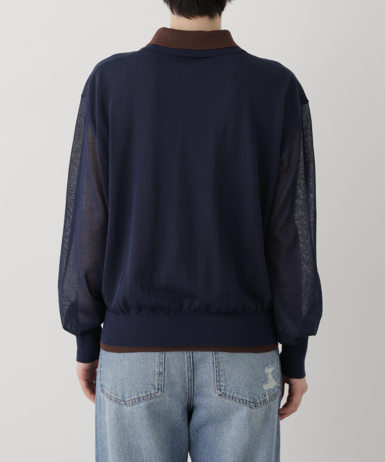 レイヤードライクシアーポロニット