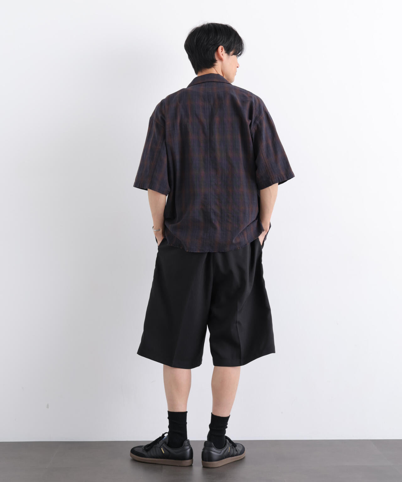 Dickies/別注 Wide Tuck Short Pants