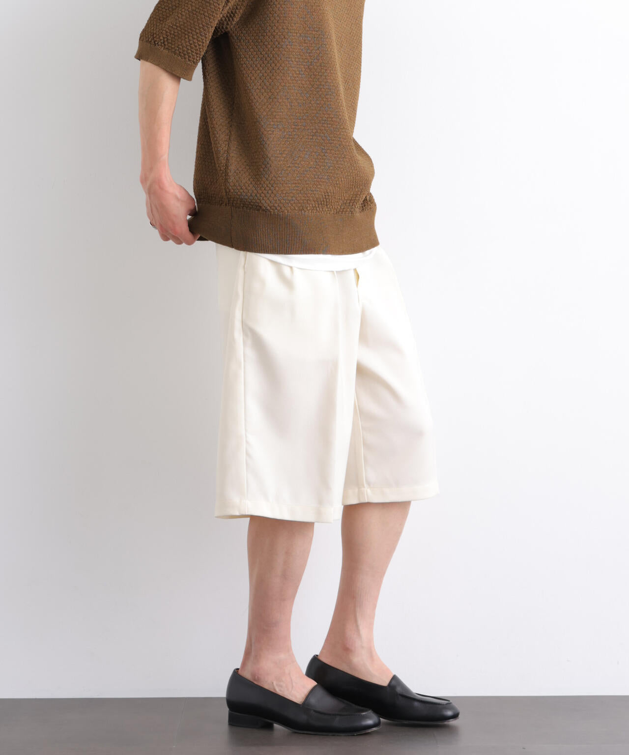 ユッキーズ Dickies/別注 Wide Tuck Short Pants | NANO universe（ナノ
