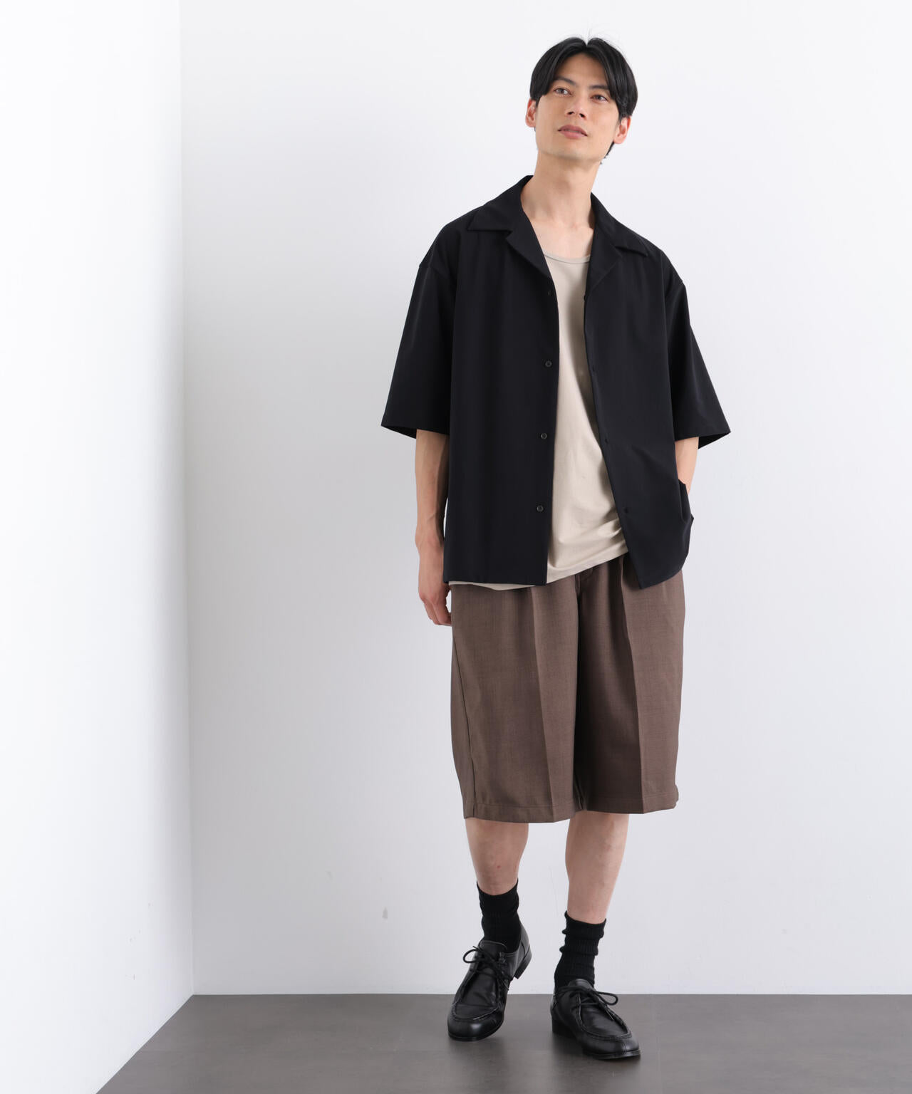 Dickies/別注 Wide Tuck Short Pants