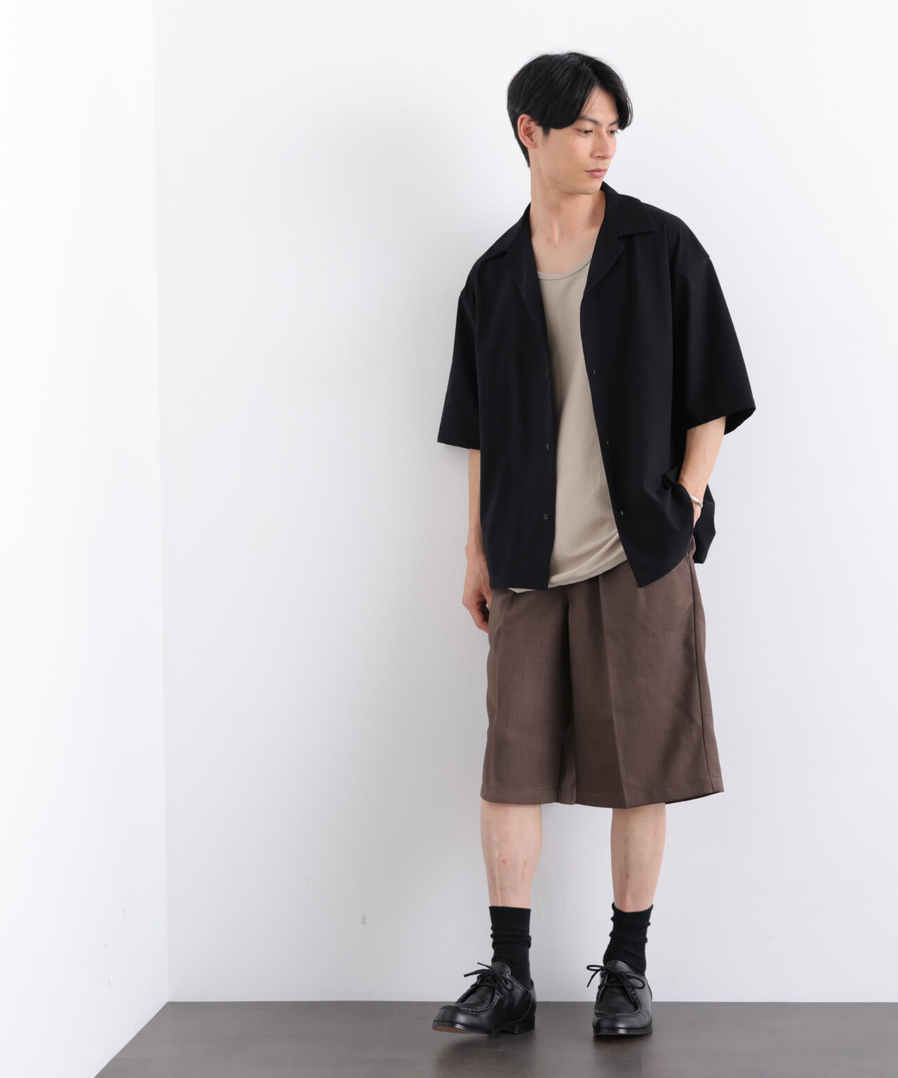 Dickies/別注 Wide Tuck Short Pants
