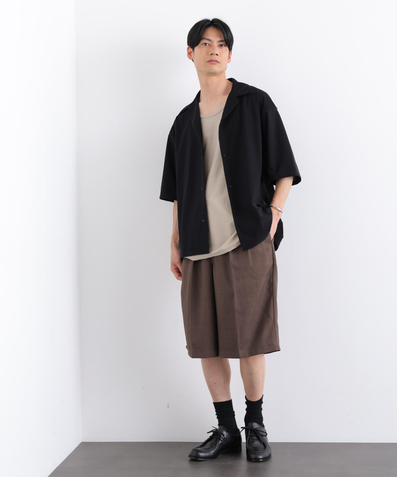 Dickies/別注 Wide Tuck Short Pants