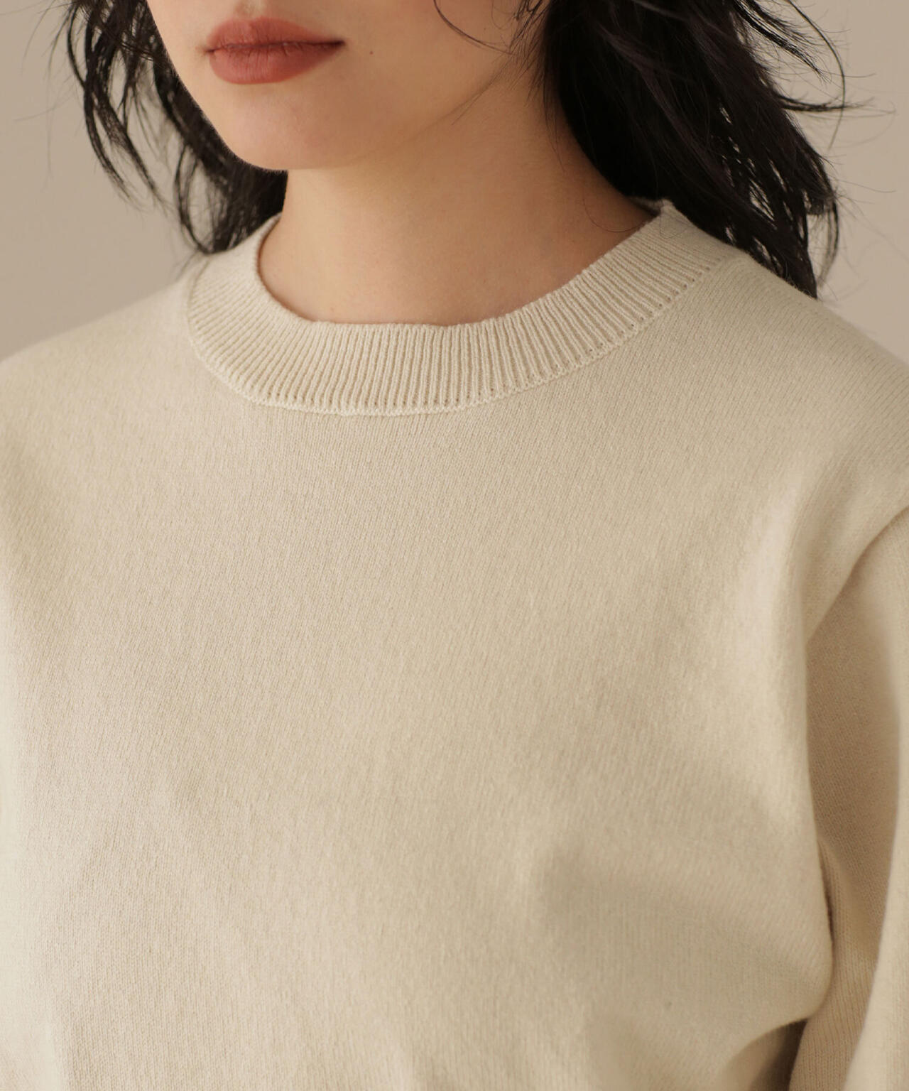 YONETOMI/別注 RIGID CASHMERE KNIT P/O | NANO universe（ナノ