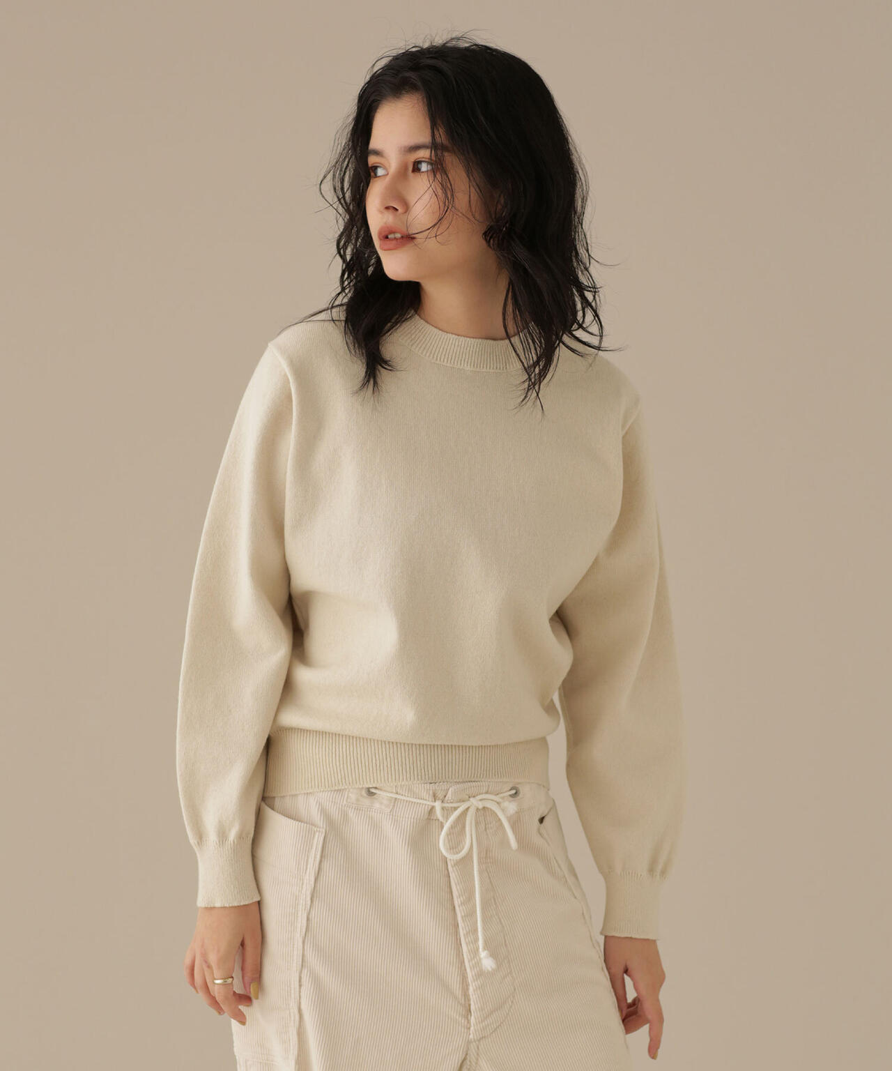 YONETOMI/別注 RIGID CASHMERE KNIT P/O | NANO universe（ナノ