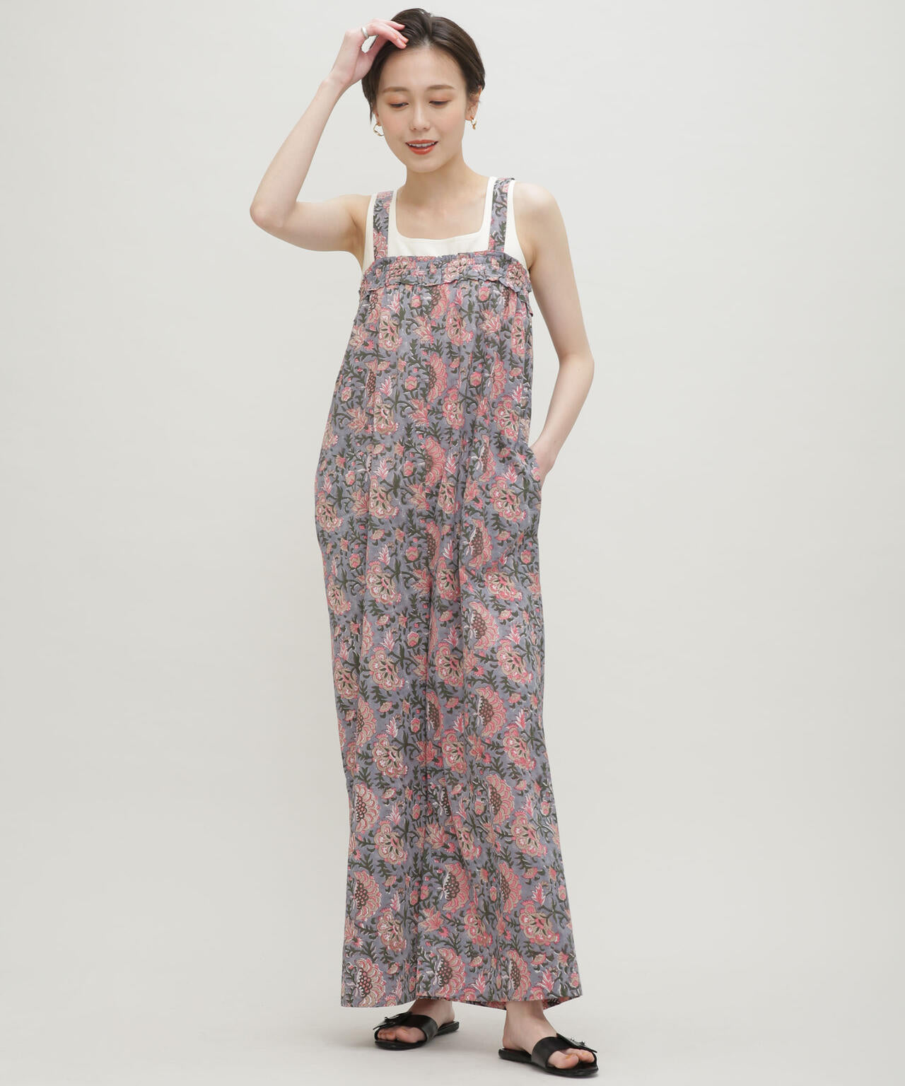 H.A.O/Block Print Jumpsuit
