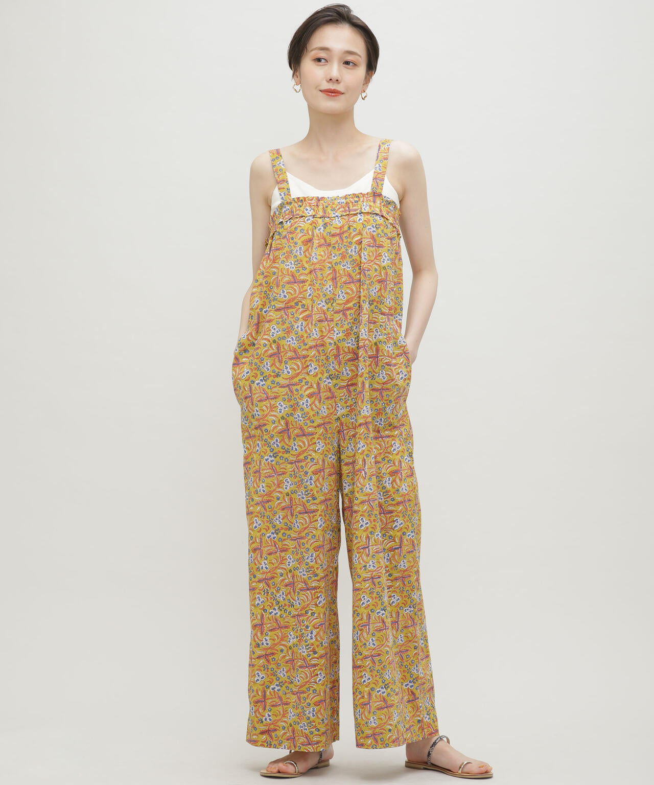 H.A.O/Block Print Jumpsuit