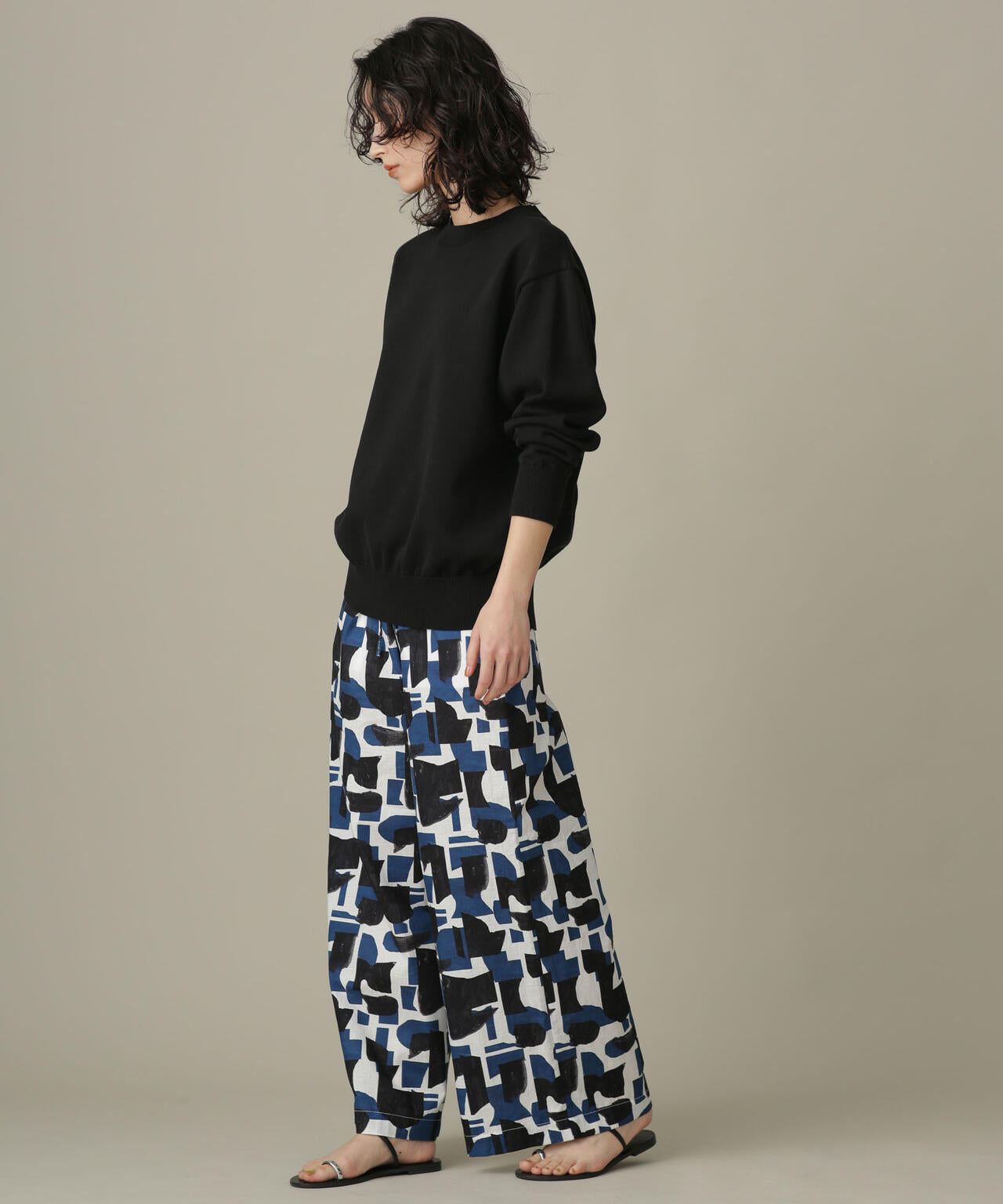 YONETOMI/RIGID SEA ISLAND COTTON P/O
