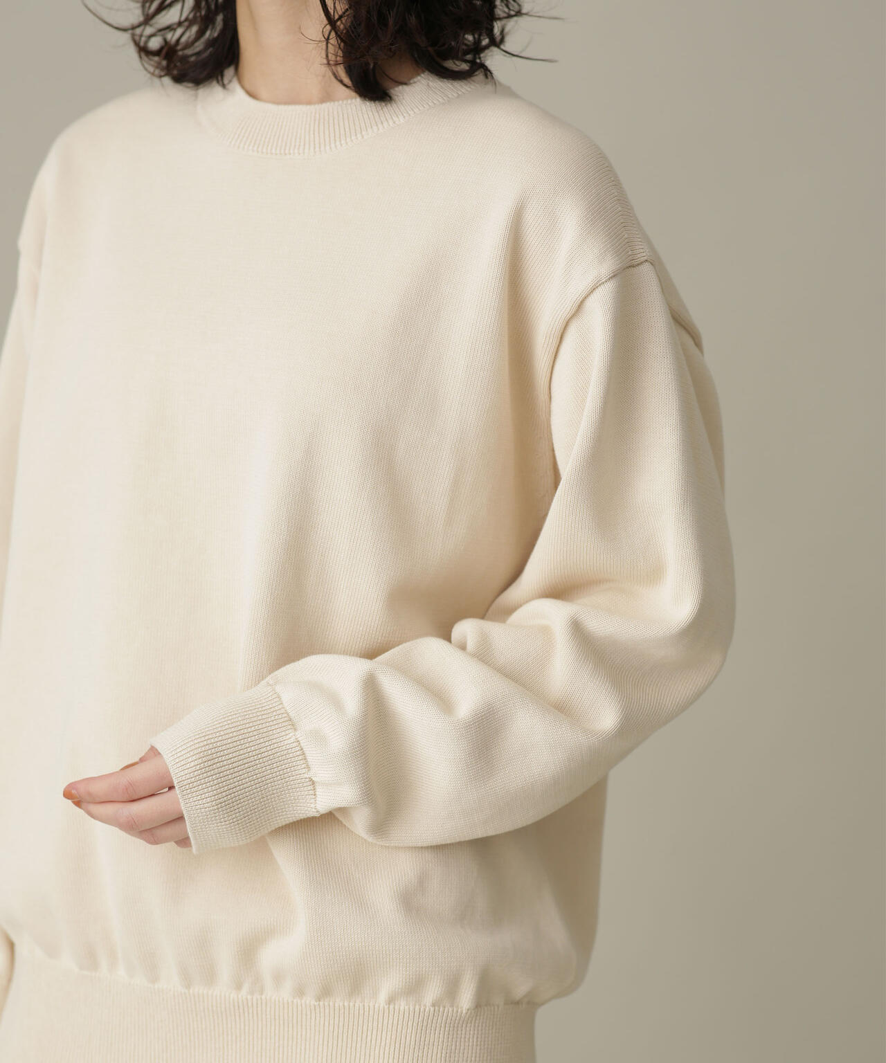 YONETOMI/RIGID SEA ISLAND COTTON P/O