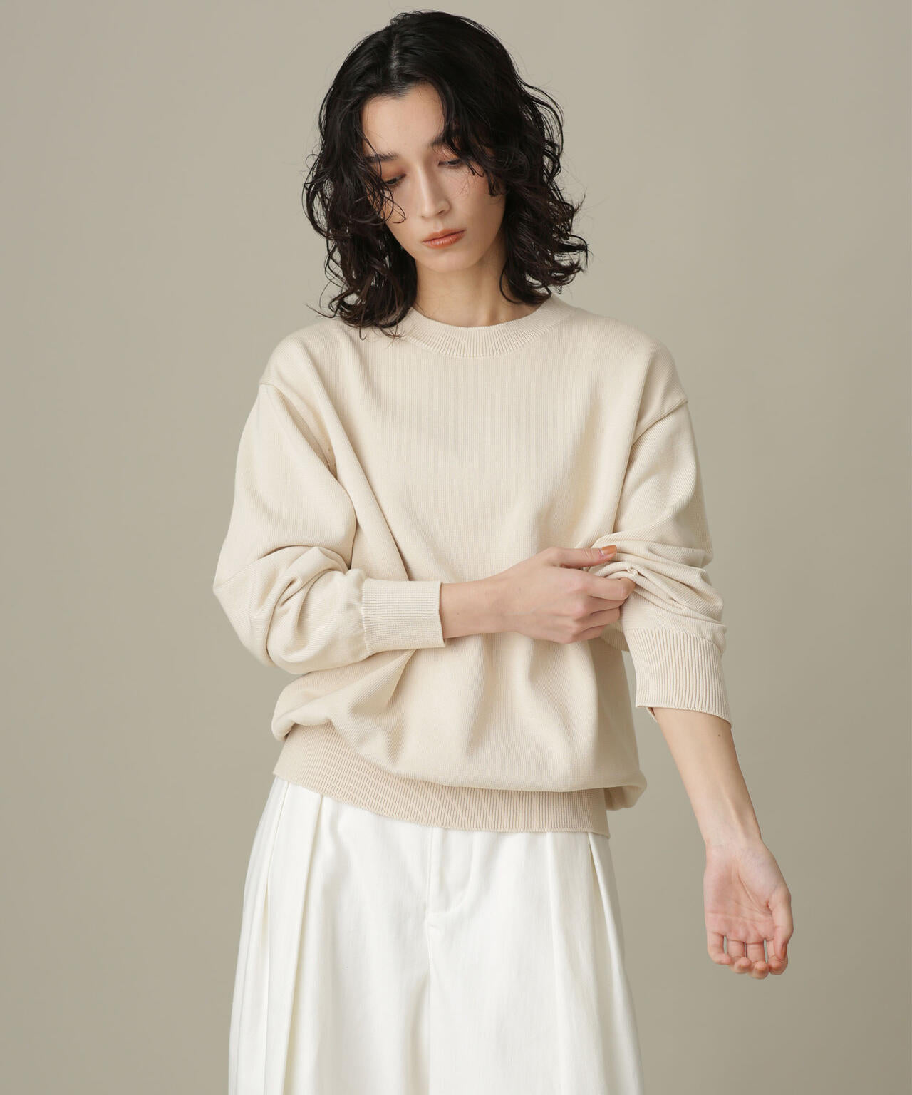 YONETOMI/RIGID SEA ISLAND COTTON P/O