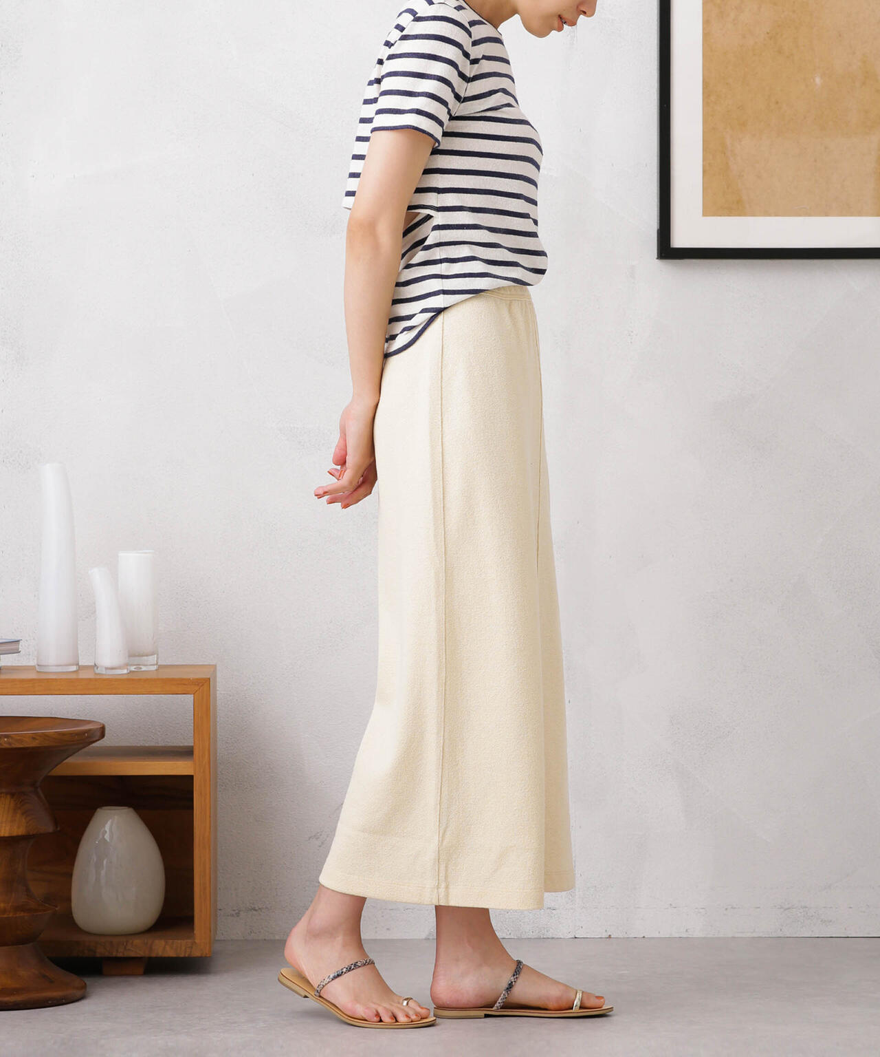 YLEVE/HIGH TWIST BOUCLE JERSEY SK