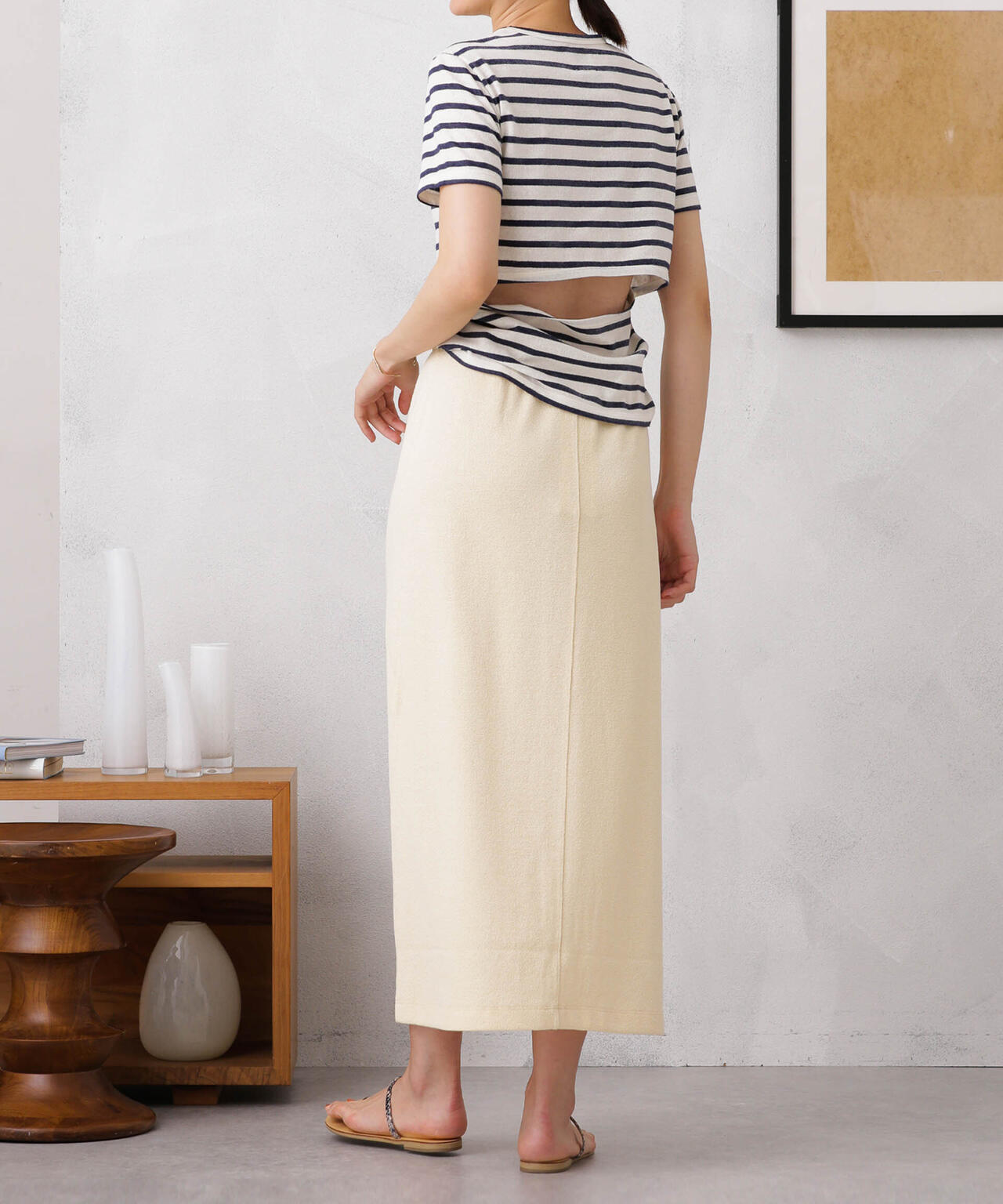 YLEVE/HIGH TWIST BOUCLE JERSEY SK