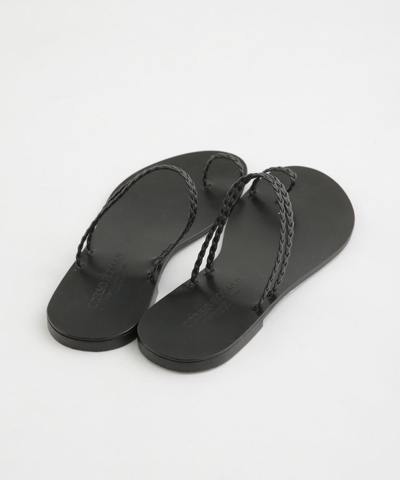 CORSO ROMA 9/メッシュフラットサンダル