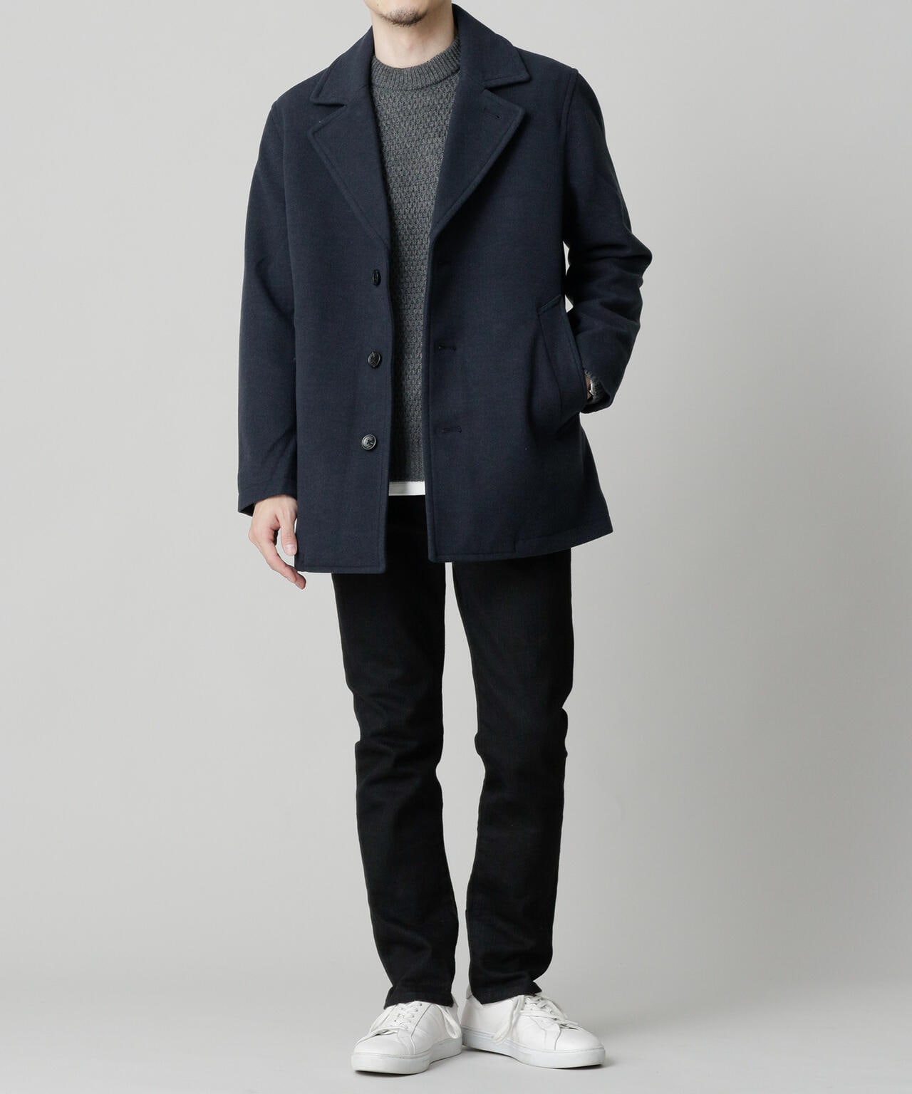 LB.04/テックメルトンシングルPコート | NANO universe（ナノ