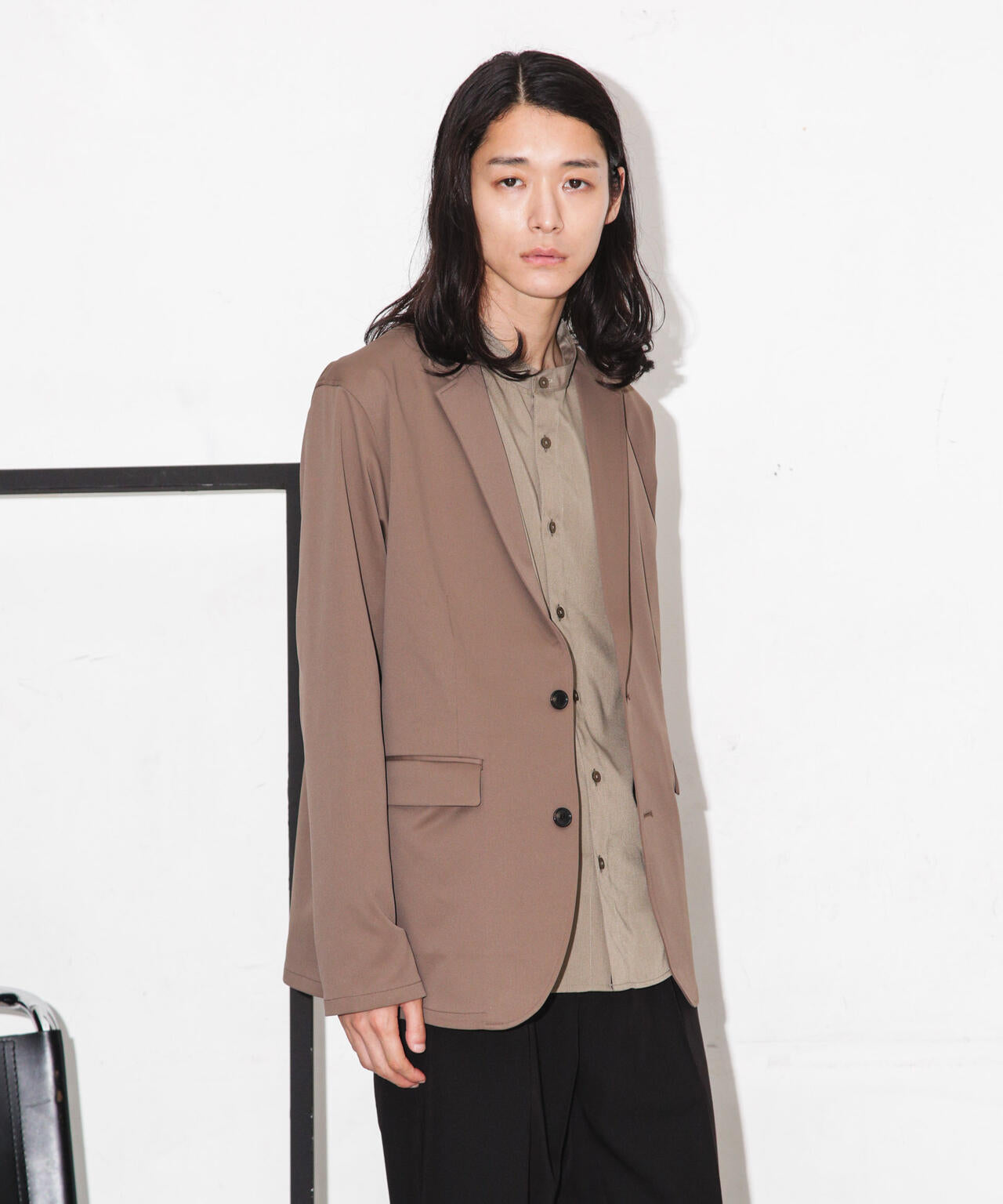 セクウェルサテンストレッチジャケット