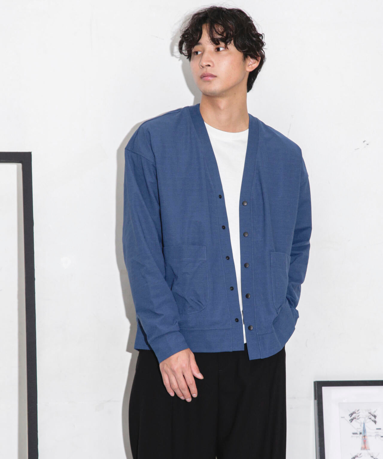 ストレッチワイドカーディガン