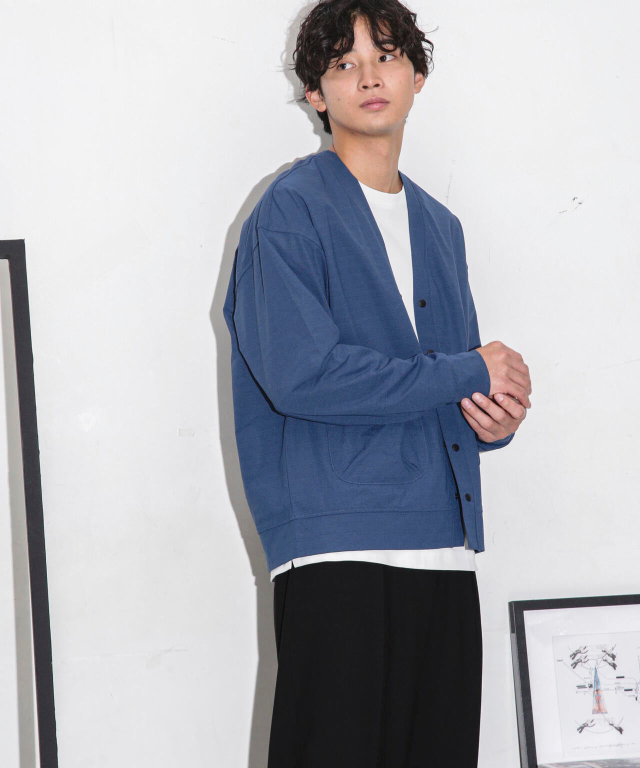 ストレッチワイドカーディガン