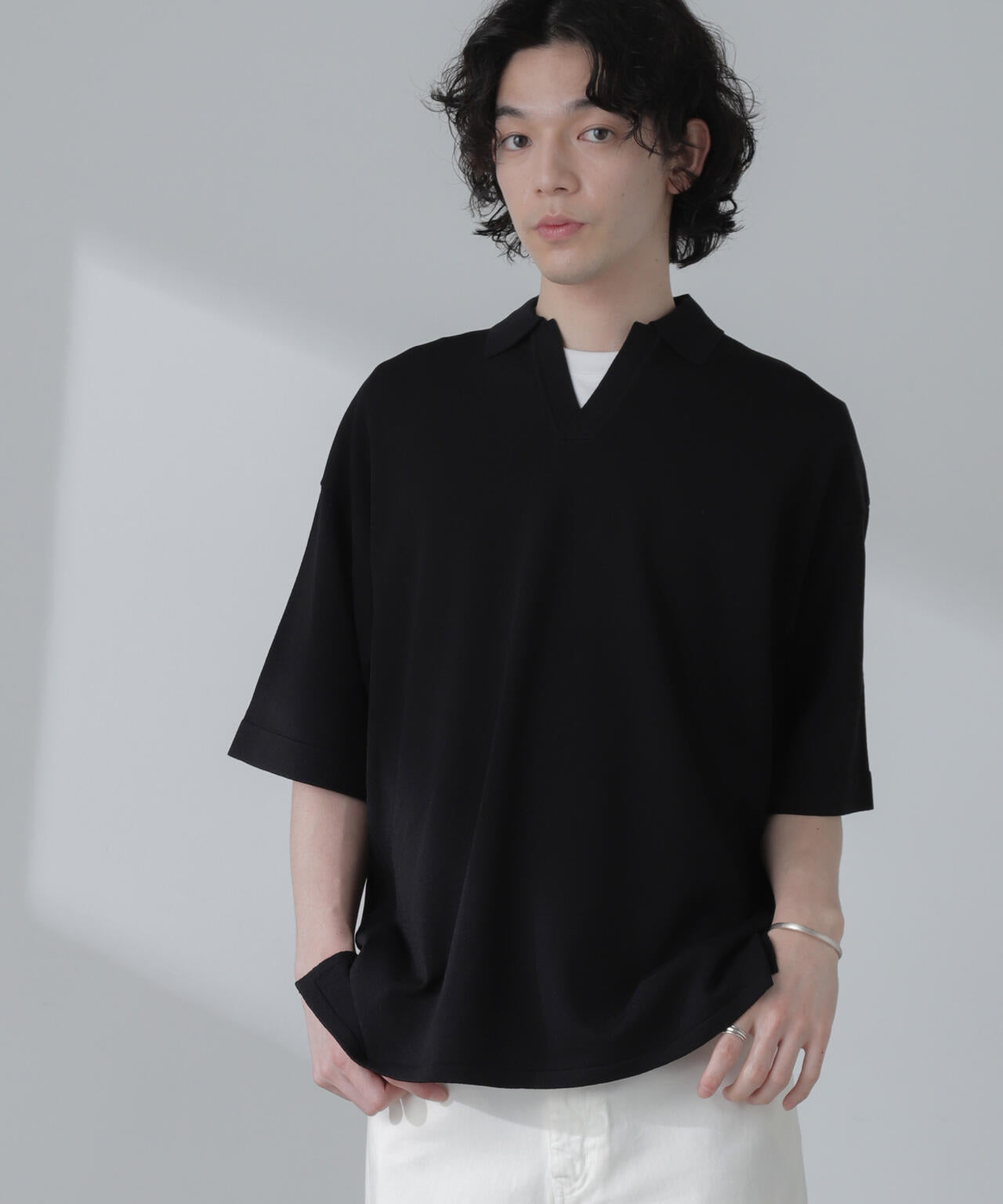 リラックススキッパーポロシャツ 半袖
