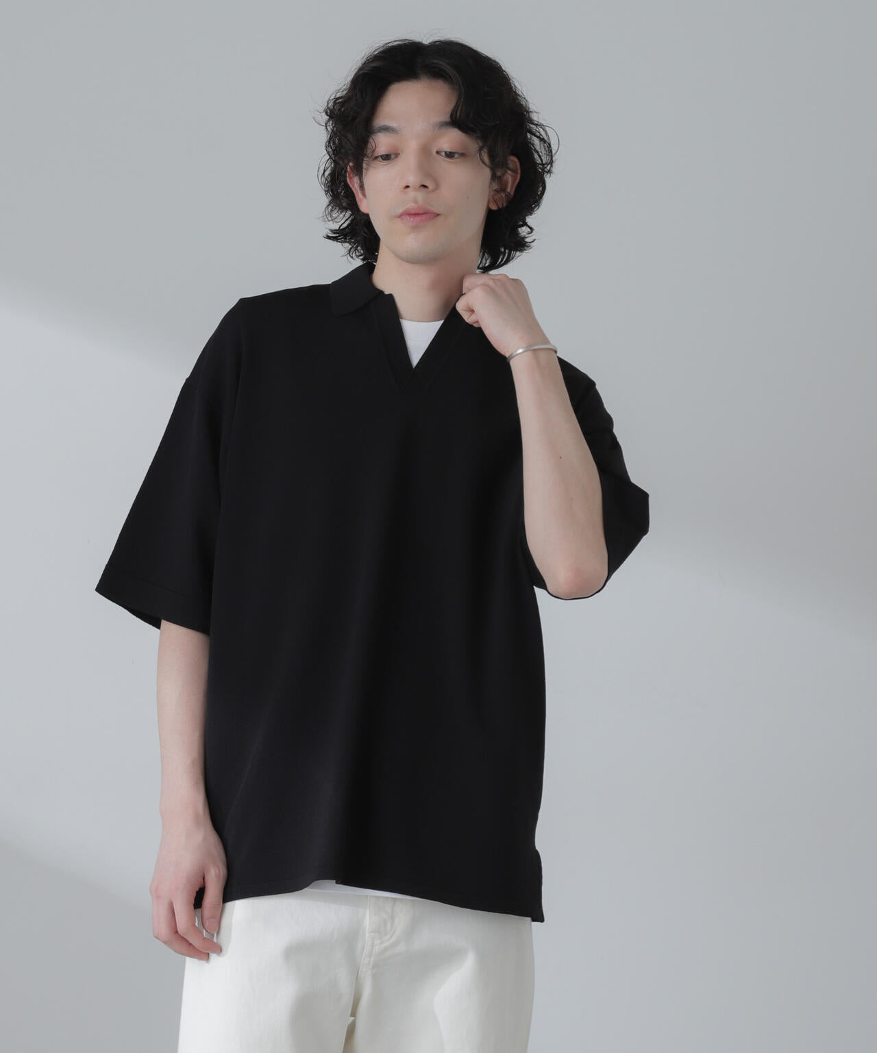 リラックススキッパーポロシャツ 半袖