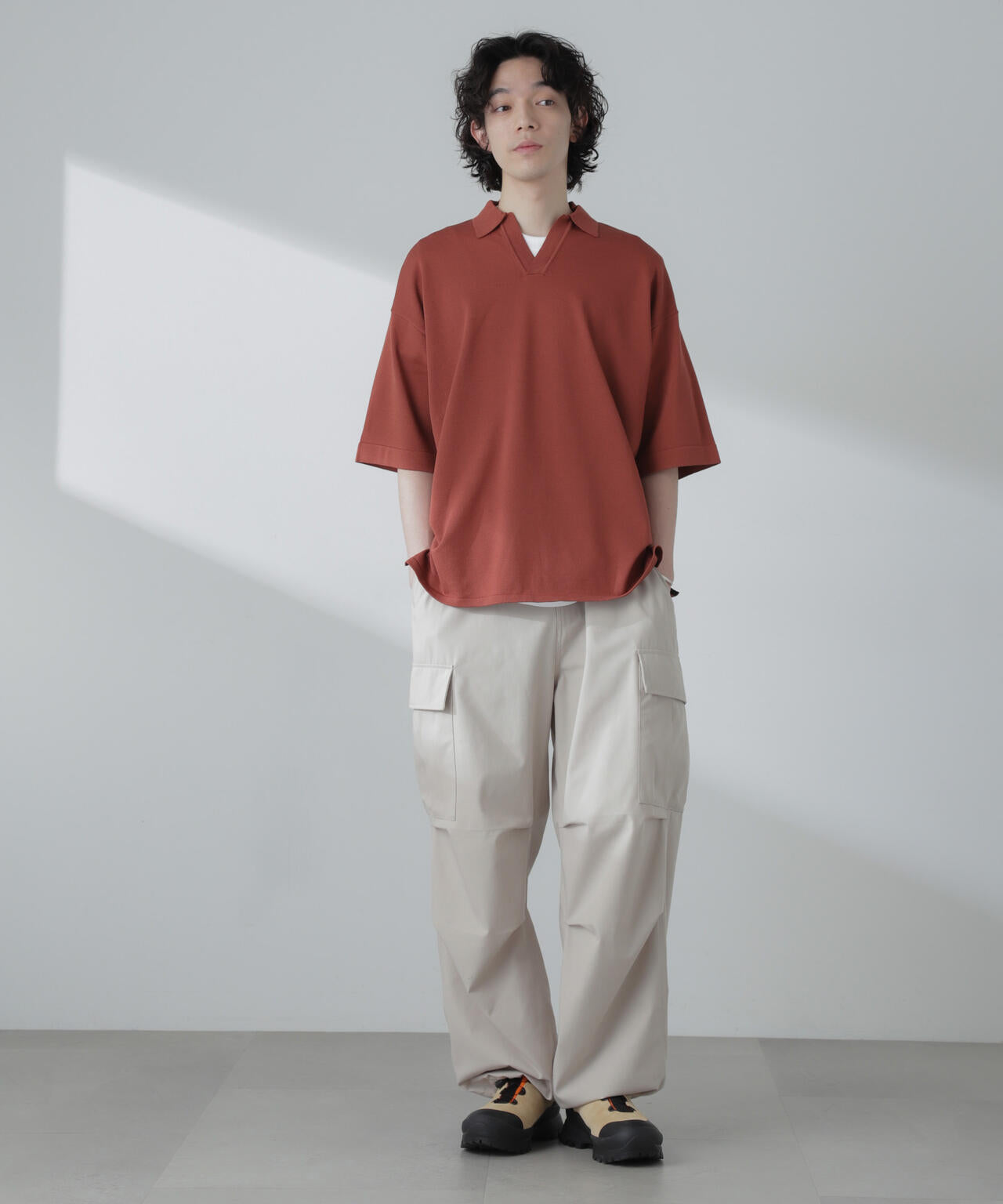 リラックススキッパーポロシャツ 半袖