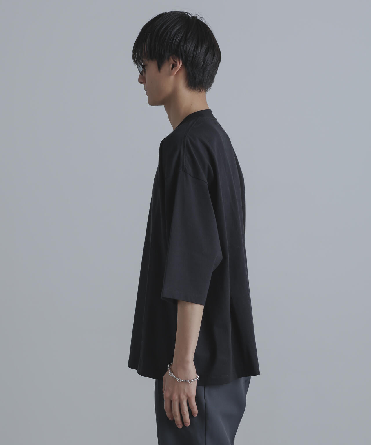 ルーズフィットワイドスリーブPO 7分袖
