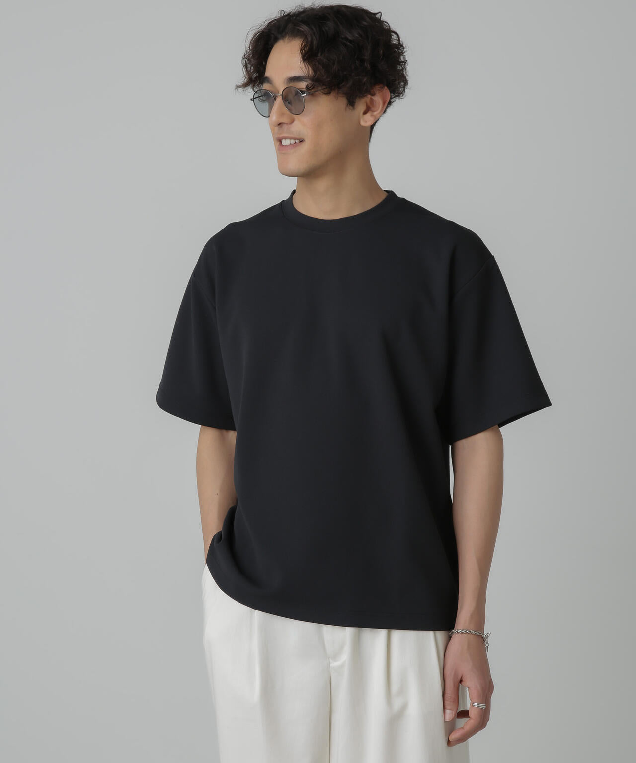 梨地ダンボールリラックスTシャツ(セットアップ可)