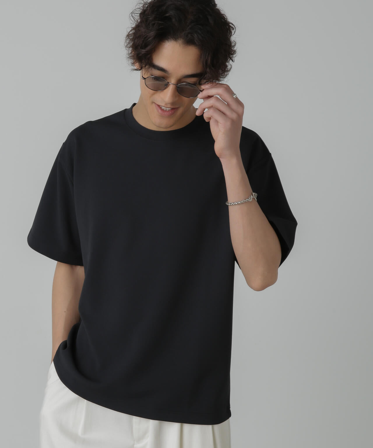 梨地ダンボールリラックスTシャツ(セットアップ可)