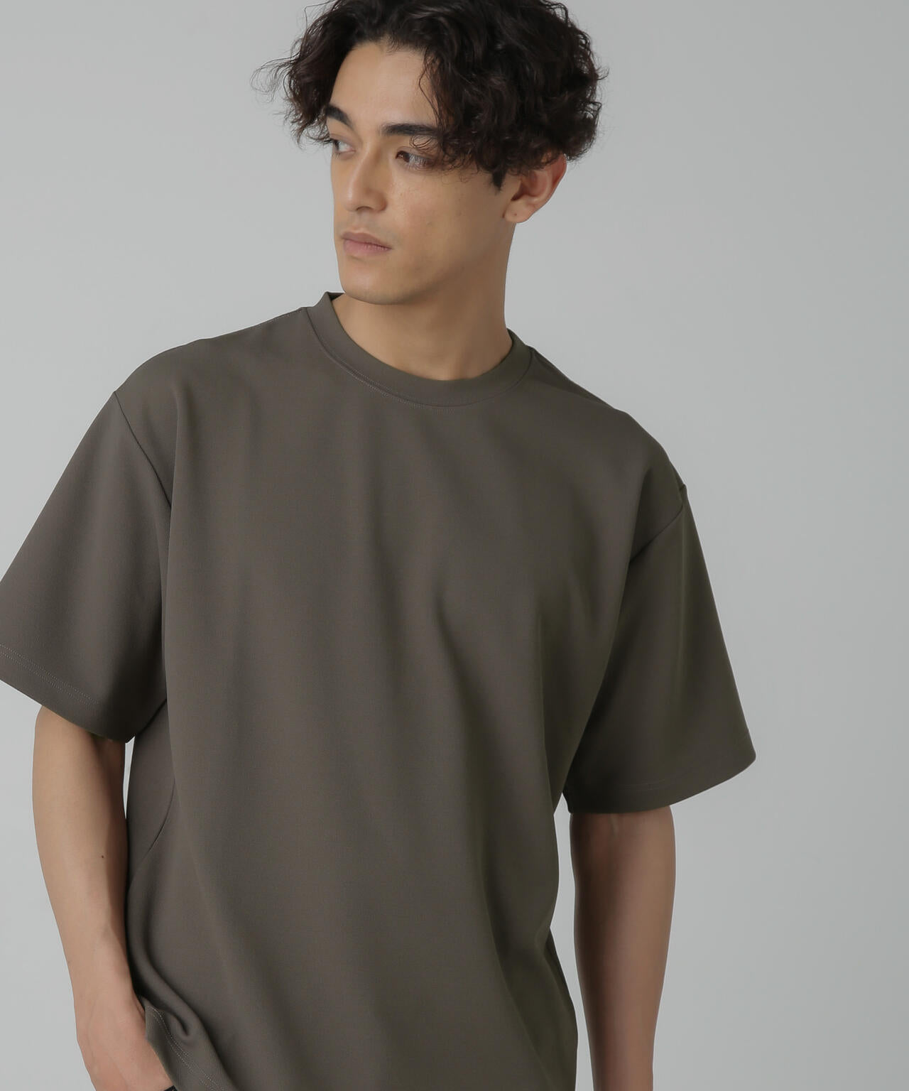 梨地ダンボールリラックスTシャツ(セットアップ可)