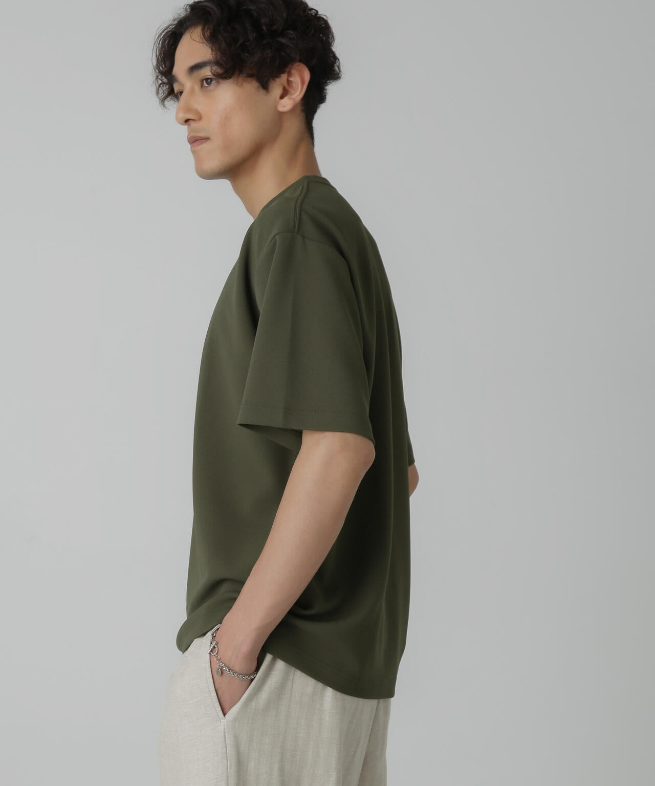 梨地ダンボールリラックスTシャツ(セットアップ可)