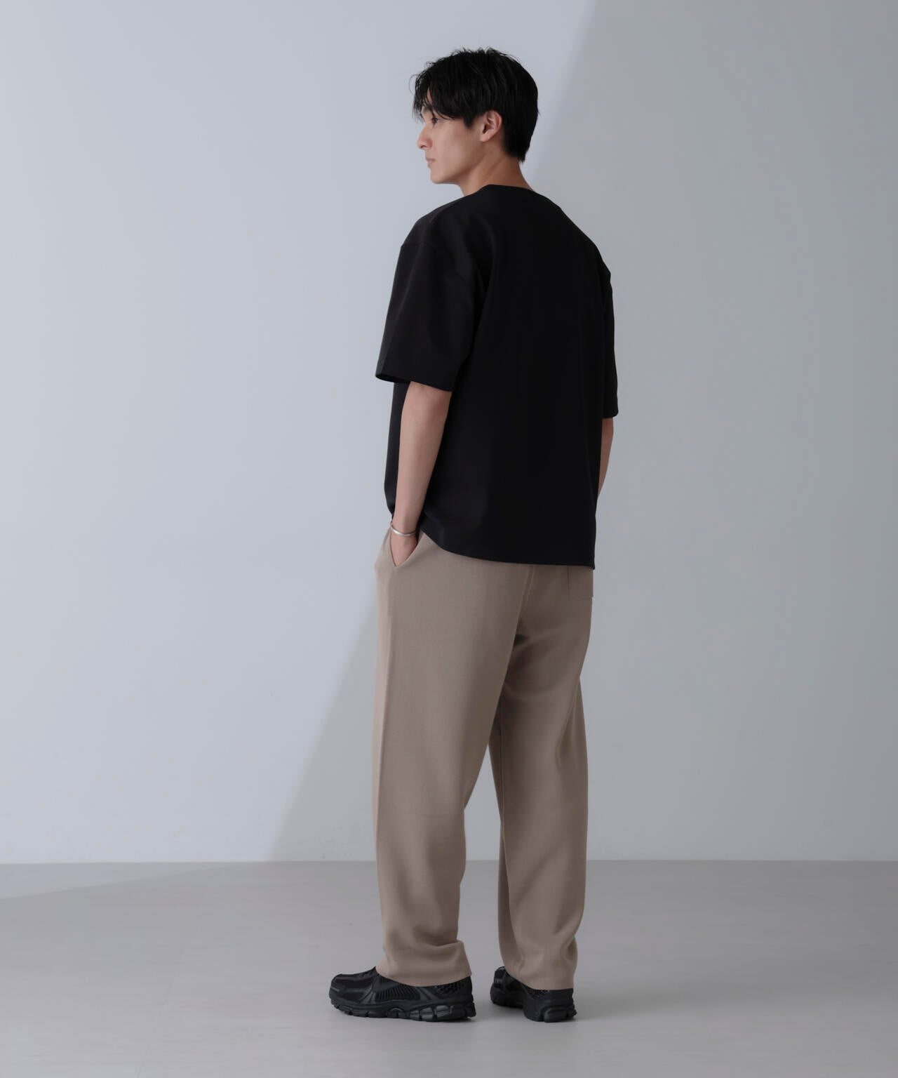 ダブルスムースクルーネックBIGTシャツ 半袖