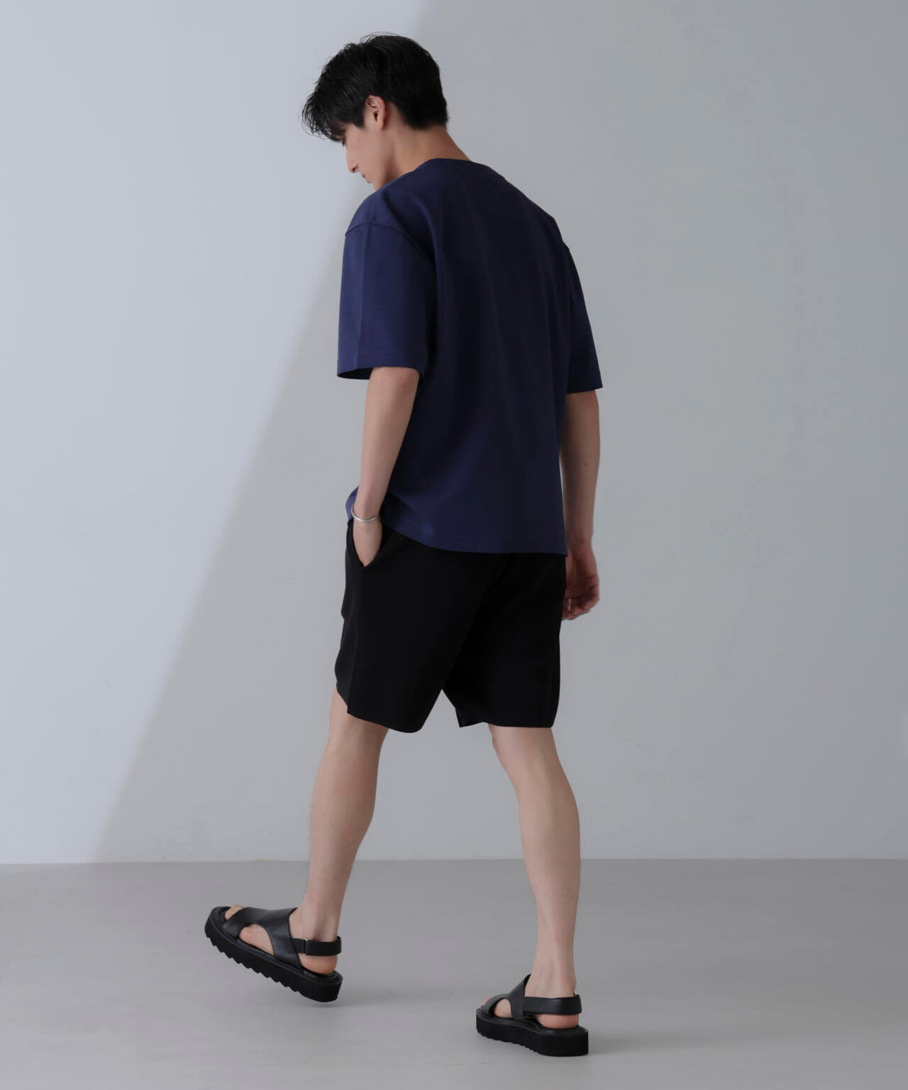 ダブルスムースクルーネックBIGTシャツ 半袖