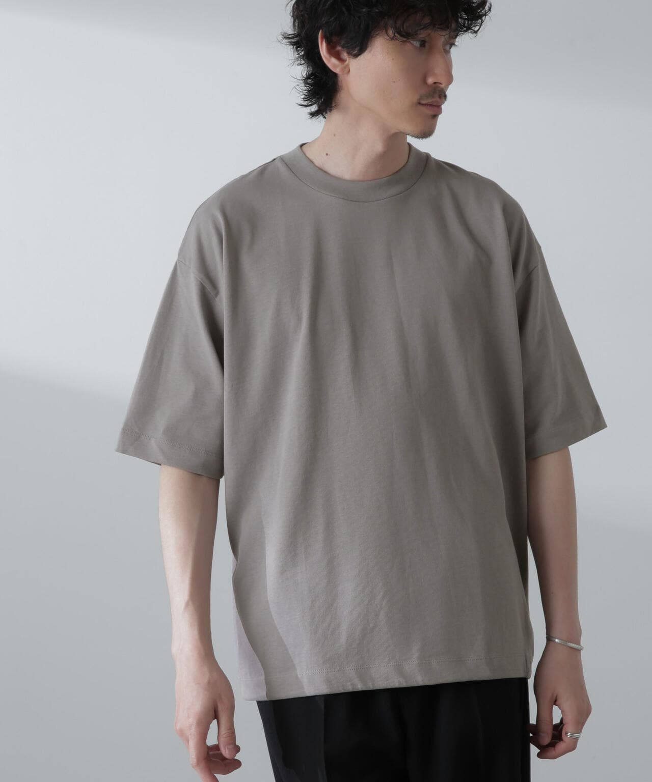 NORMANBROS別注 ドローコードBIGTシャツ 半袖 | NANO universe