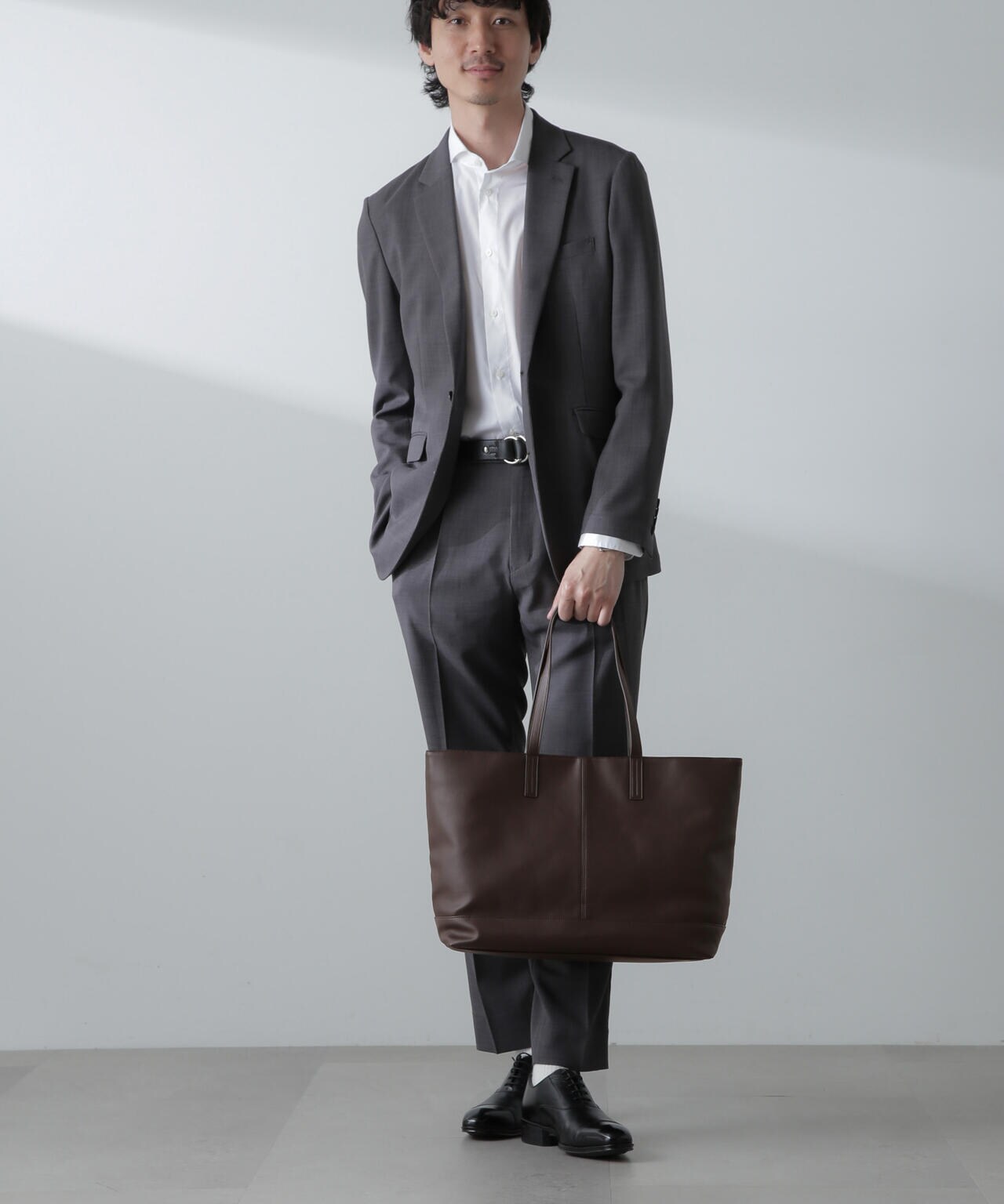 WEB限定/シンセティックレザートートバック | NANO universe（ナノ