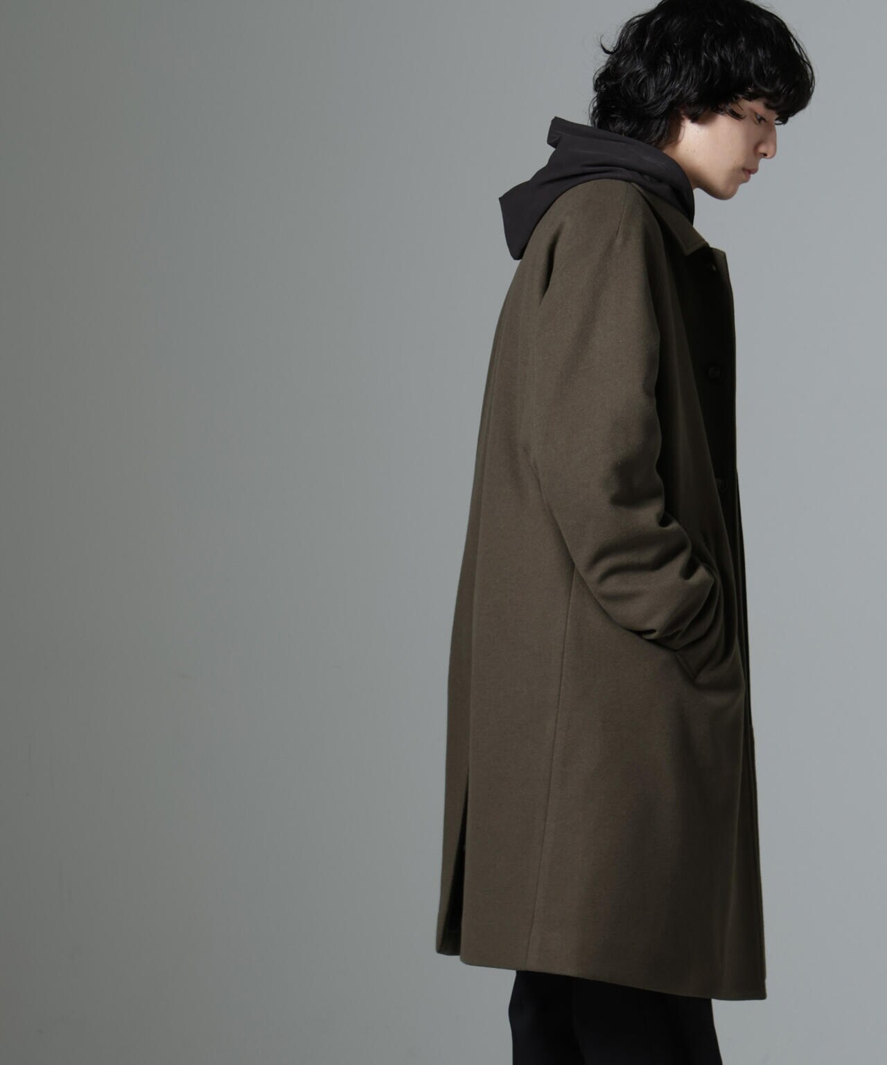 【2/16 まで】【ほぼ新品】ナノユニバース テックメルトンステンカラーコート テックメルトンステンカラーコート | NANO universe（ナノ