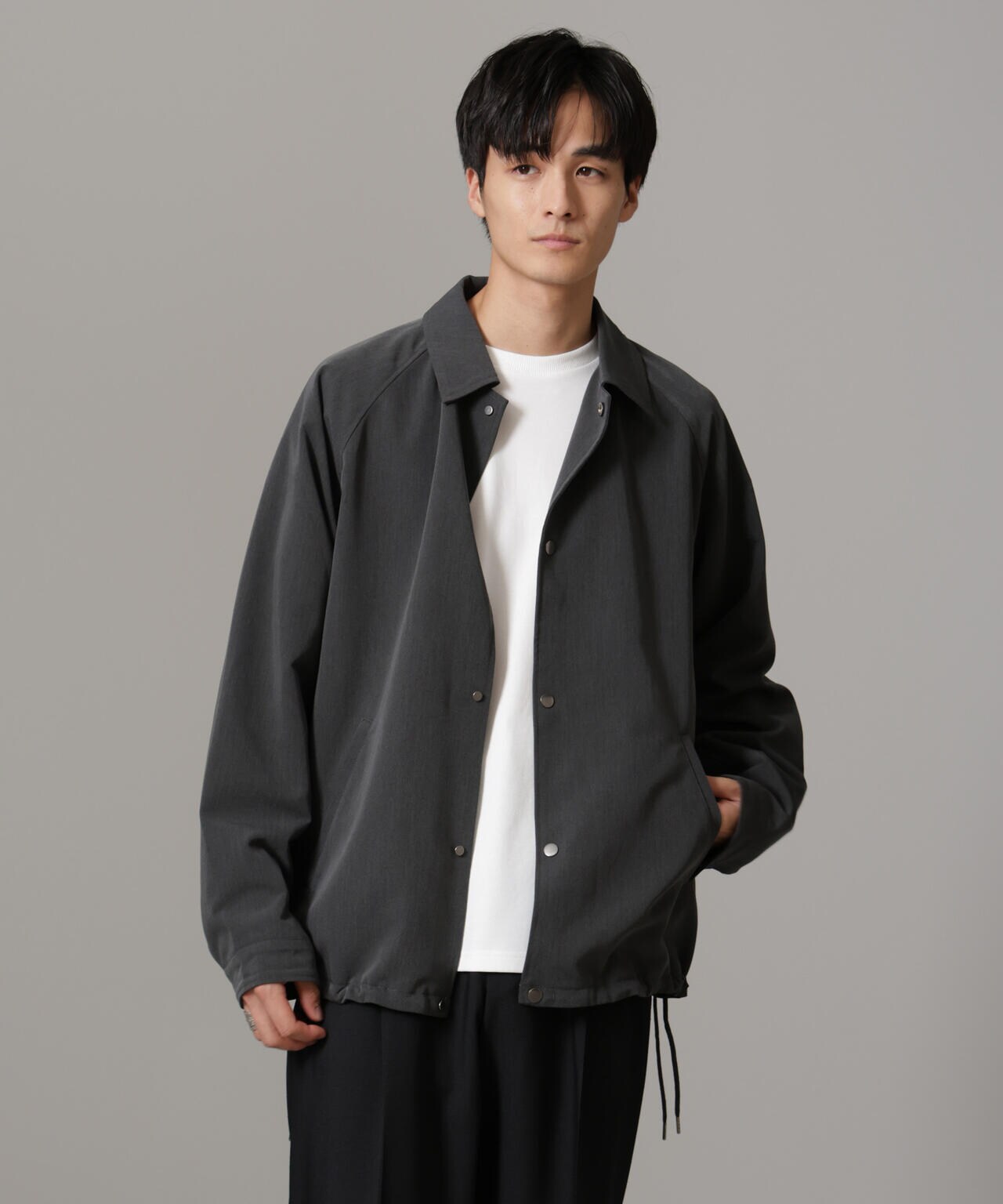 ジャケット・アウター UA nano universe united tokyo STUDIOUS TEXBRID(R)シャツジャケット 半袖 | NANO universe（ナノ