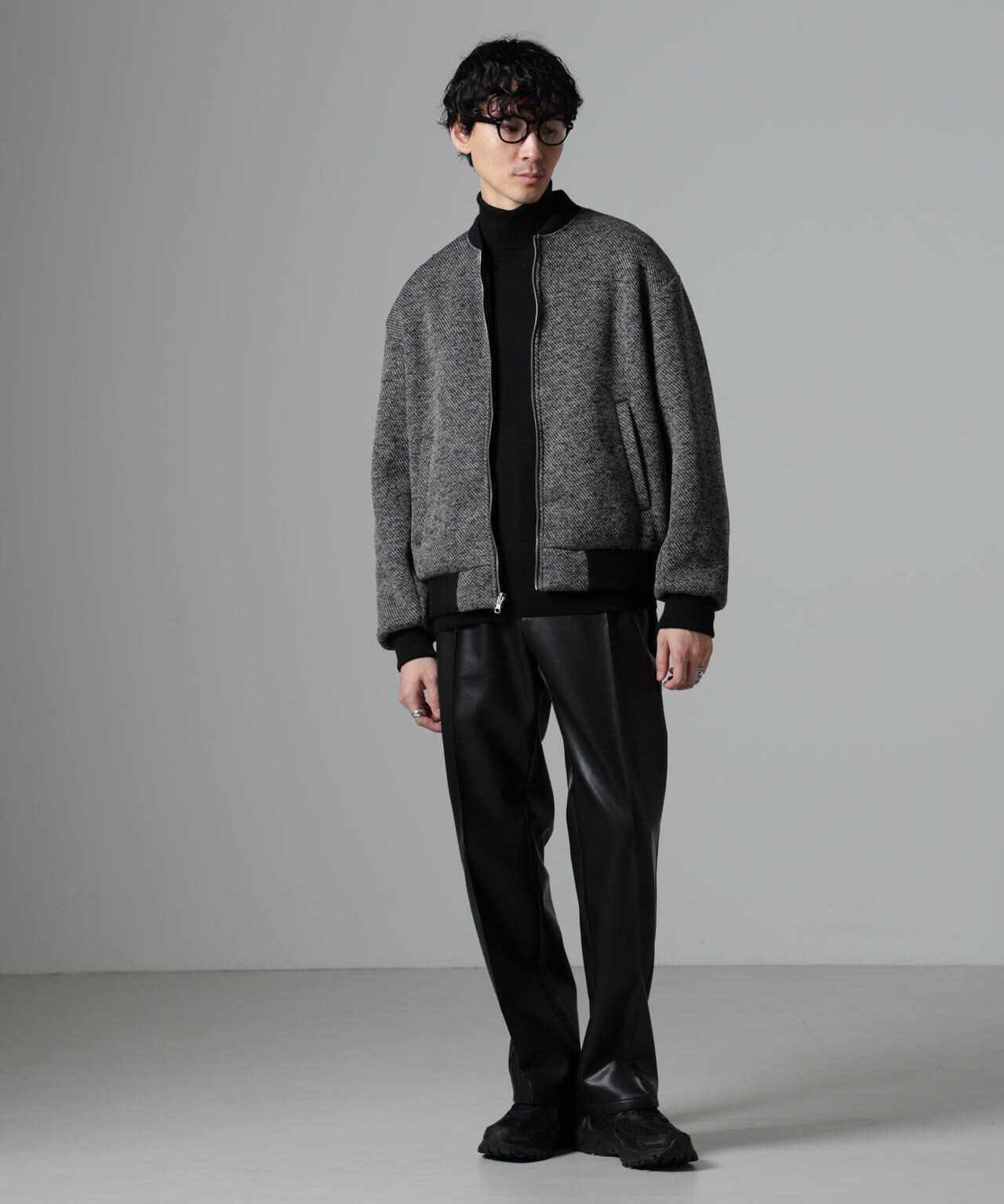 【おまとめ】ナノ・ユニバースリバーシブルボアブルゾン、Noble ニット ニットフリースZIPブルゾン(セットアップ可) | NANO universe（ナノ