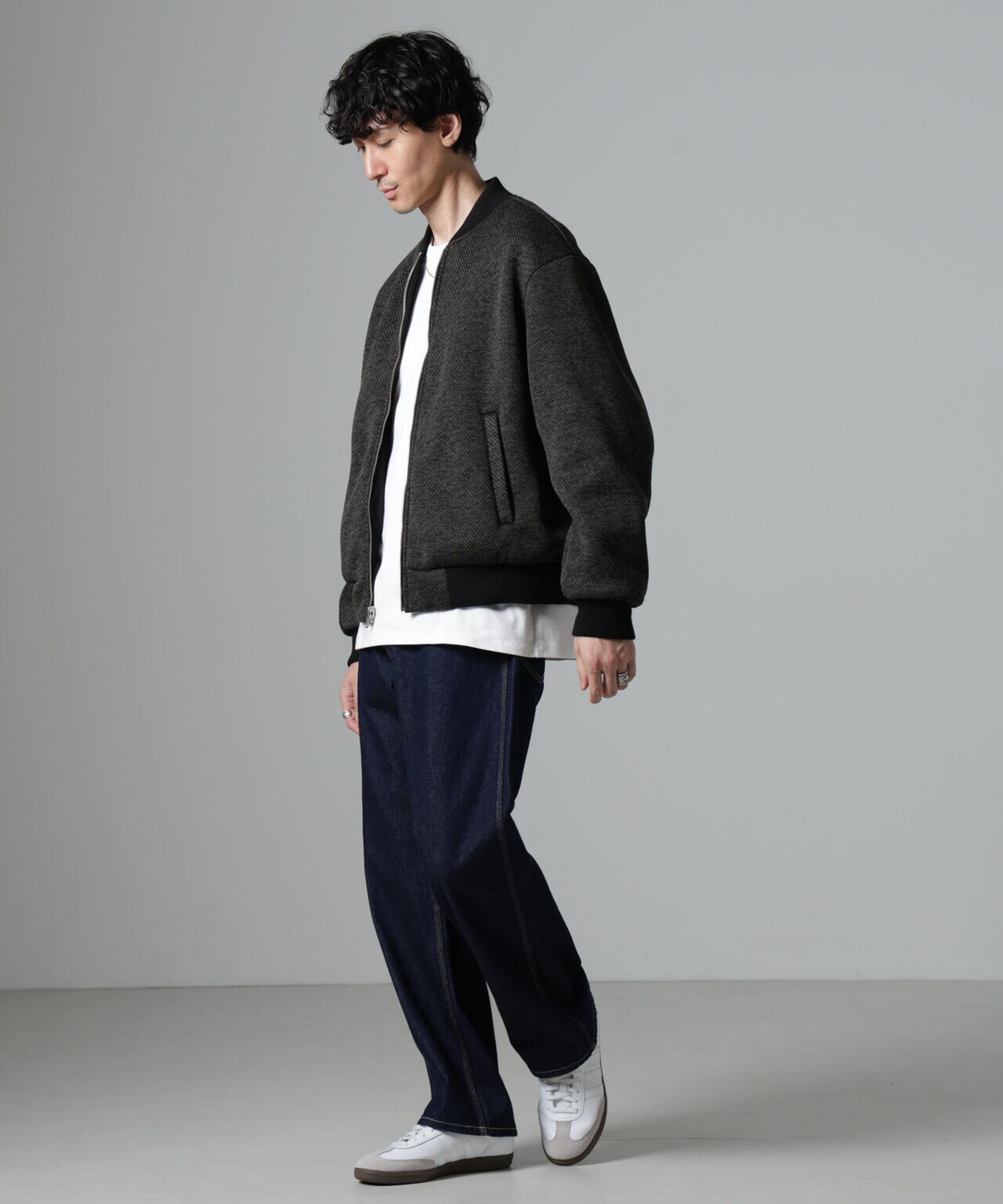 ゆっちゃん Deuxieme Classe FLANNEL ZIPブルゾン ゆっちゃん Deuxieme Classe FLANNEL ZIPブルゾン ゆっちゃん Deuxieme