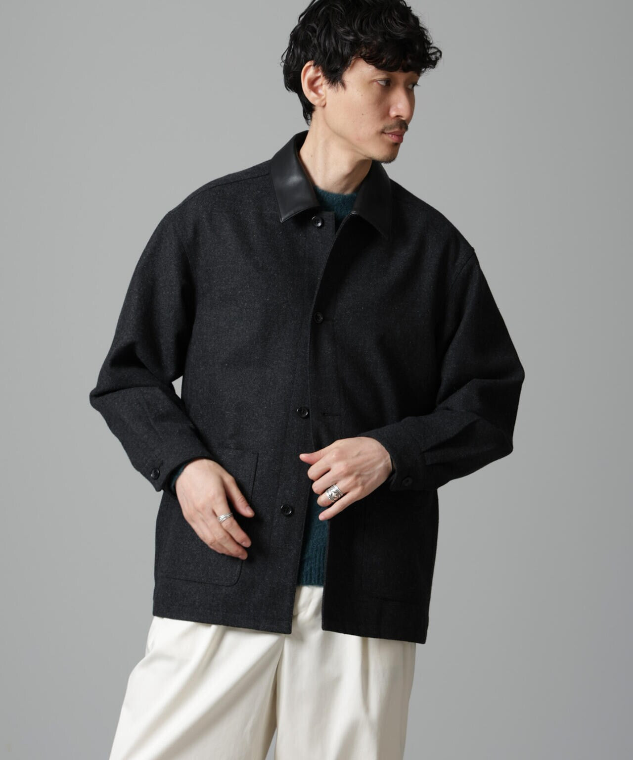 ツイードライクカバージャケット | NANO universe（ナノ・ユニバース