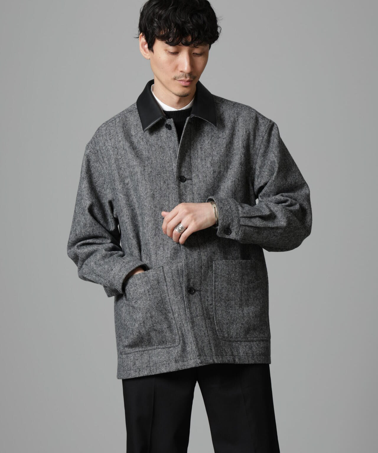 ツイードライクカバージャケット | NANO universe（ナノ・ユニバース