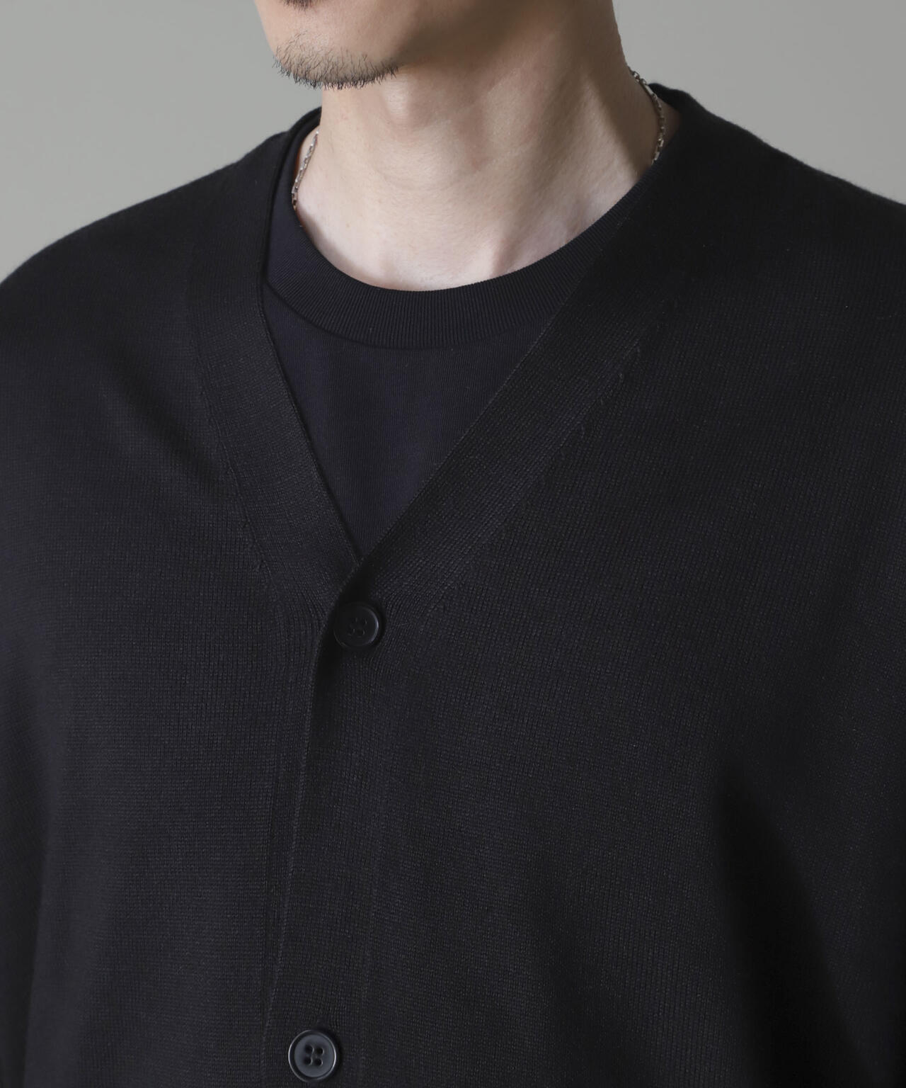 タスマニアミックスベーシックカーディガン