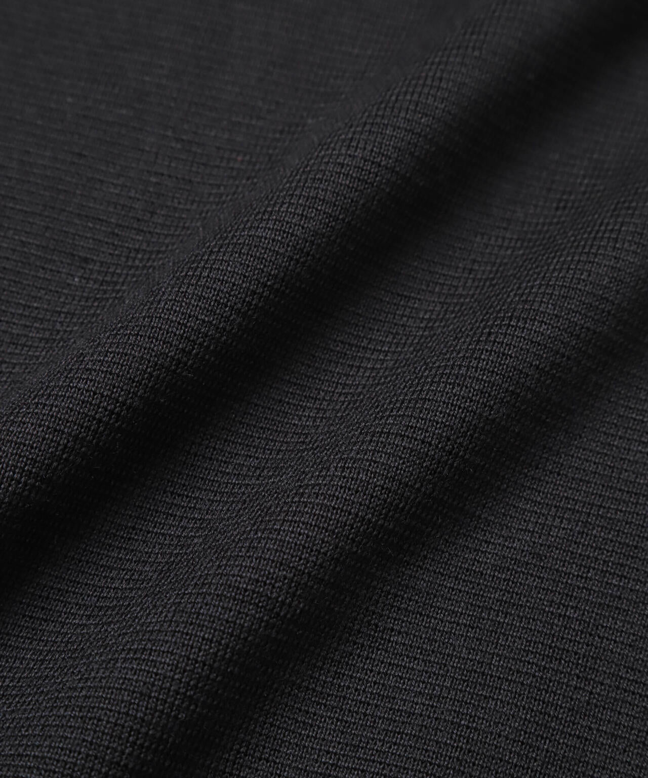 タスマニアミックス ミラノリブリラックスモックネックニット