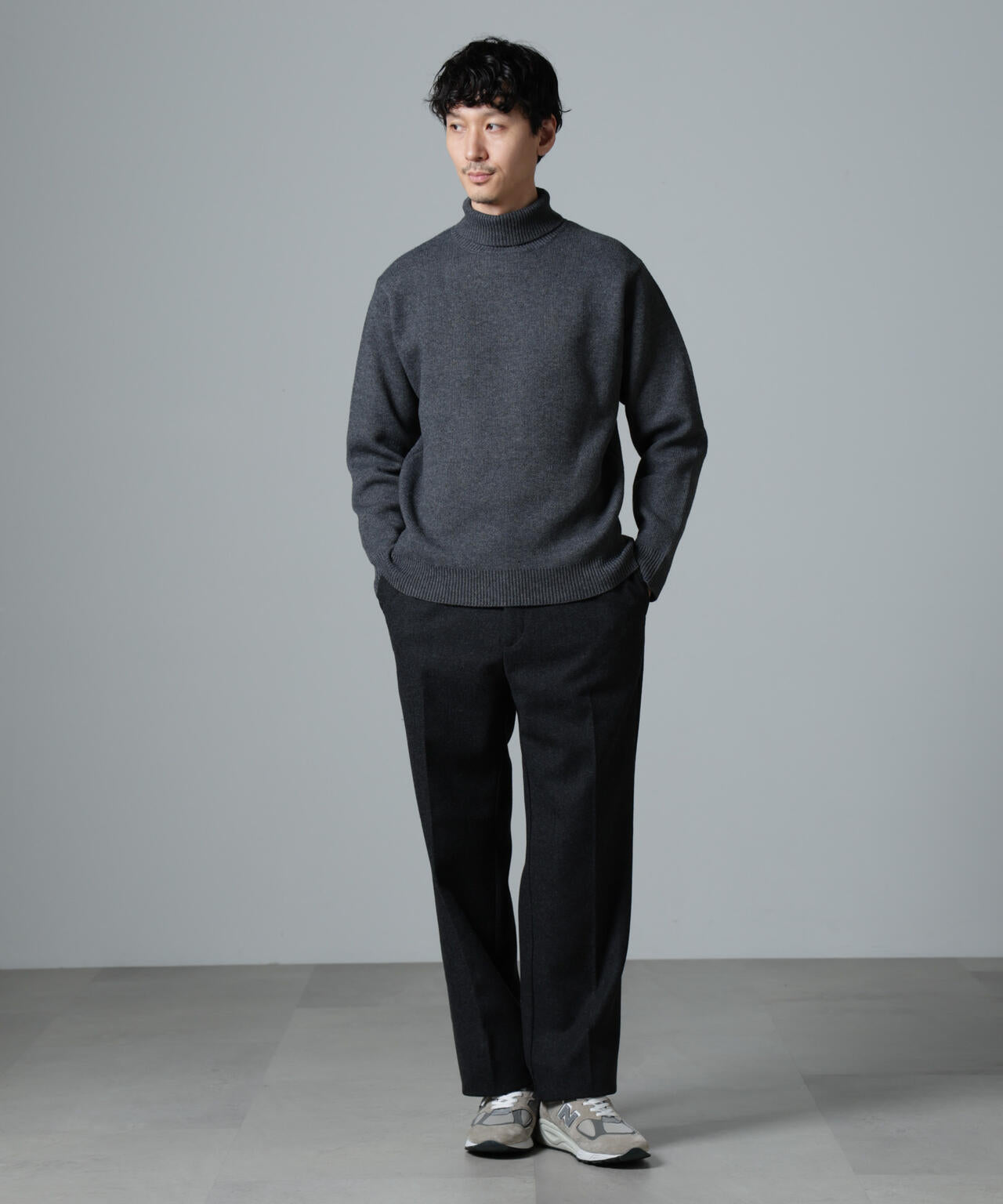 タートルニット GB0425/KNT06 : Sulman Turtle Neck Knit / サルマンタートルネック